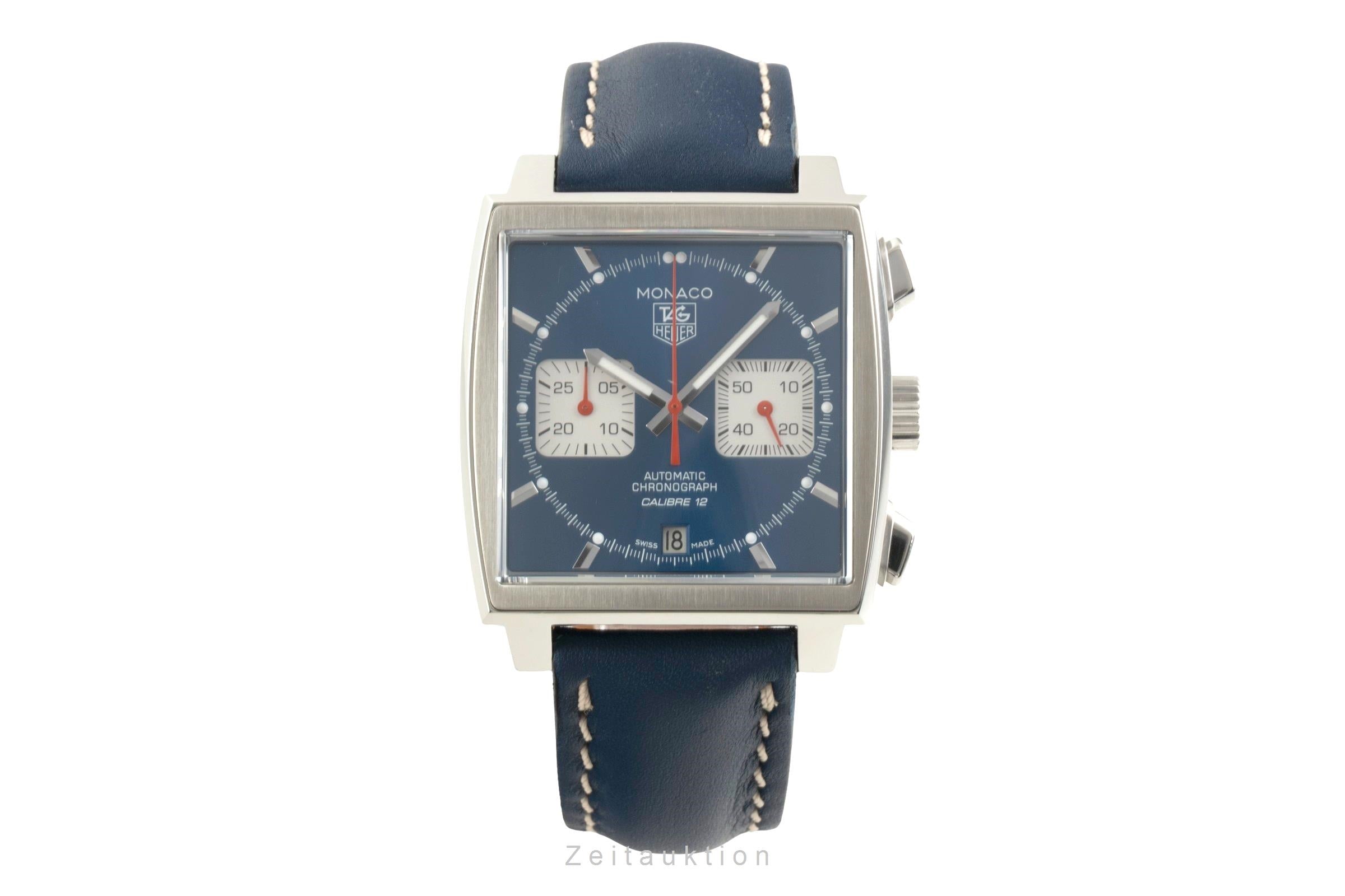 Tag Heuer Monaco Chronograph Stahl Automatik Ref. CAW2111-0 Klassiker [2506200]