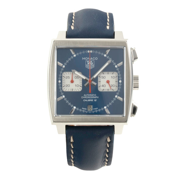 Tag Heuer Monaco Chronograph Stahl Automatik Ref. CAW2111-0 Klassiker [2506200]