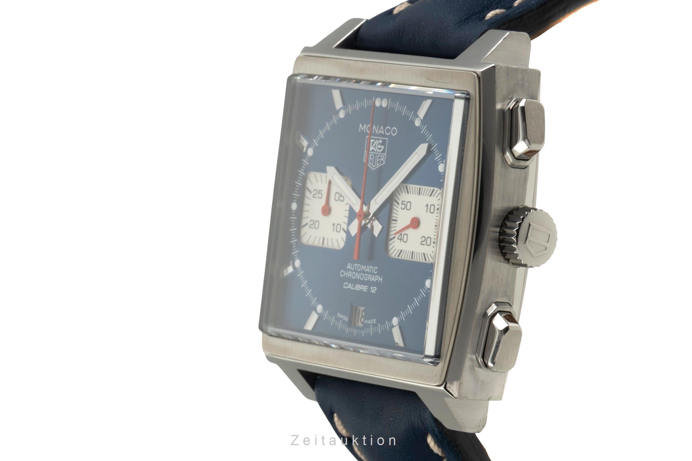 Tag Heuer Monaco Chronograph Stahl Automatik Ref. CAW2111-0 Klassiker [2506200]