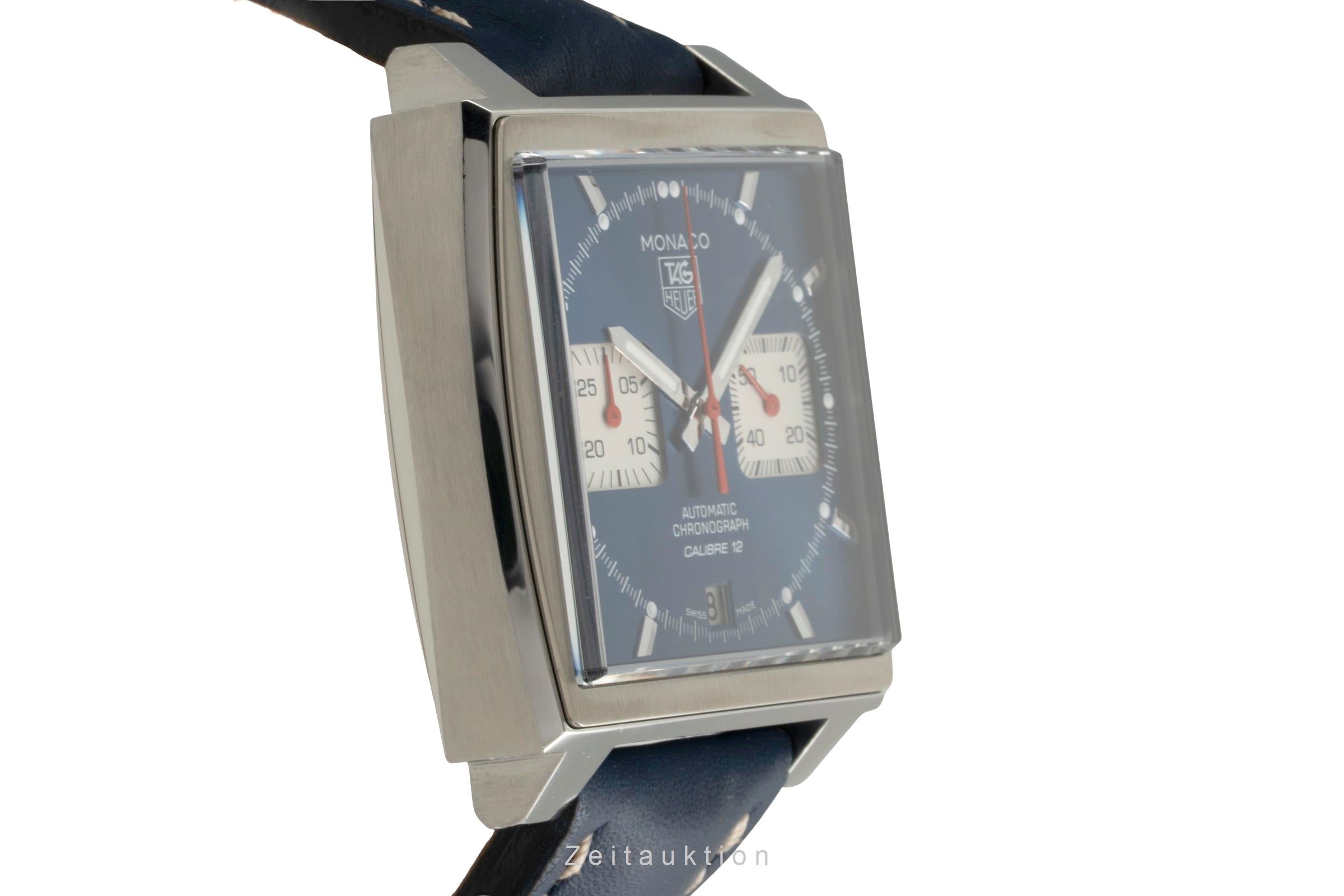 Tag Heuer Monaco Chronograph Stahl Automatik Ref. CAW2111-0 Klassiker [2506200]