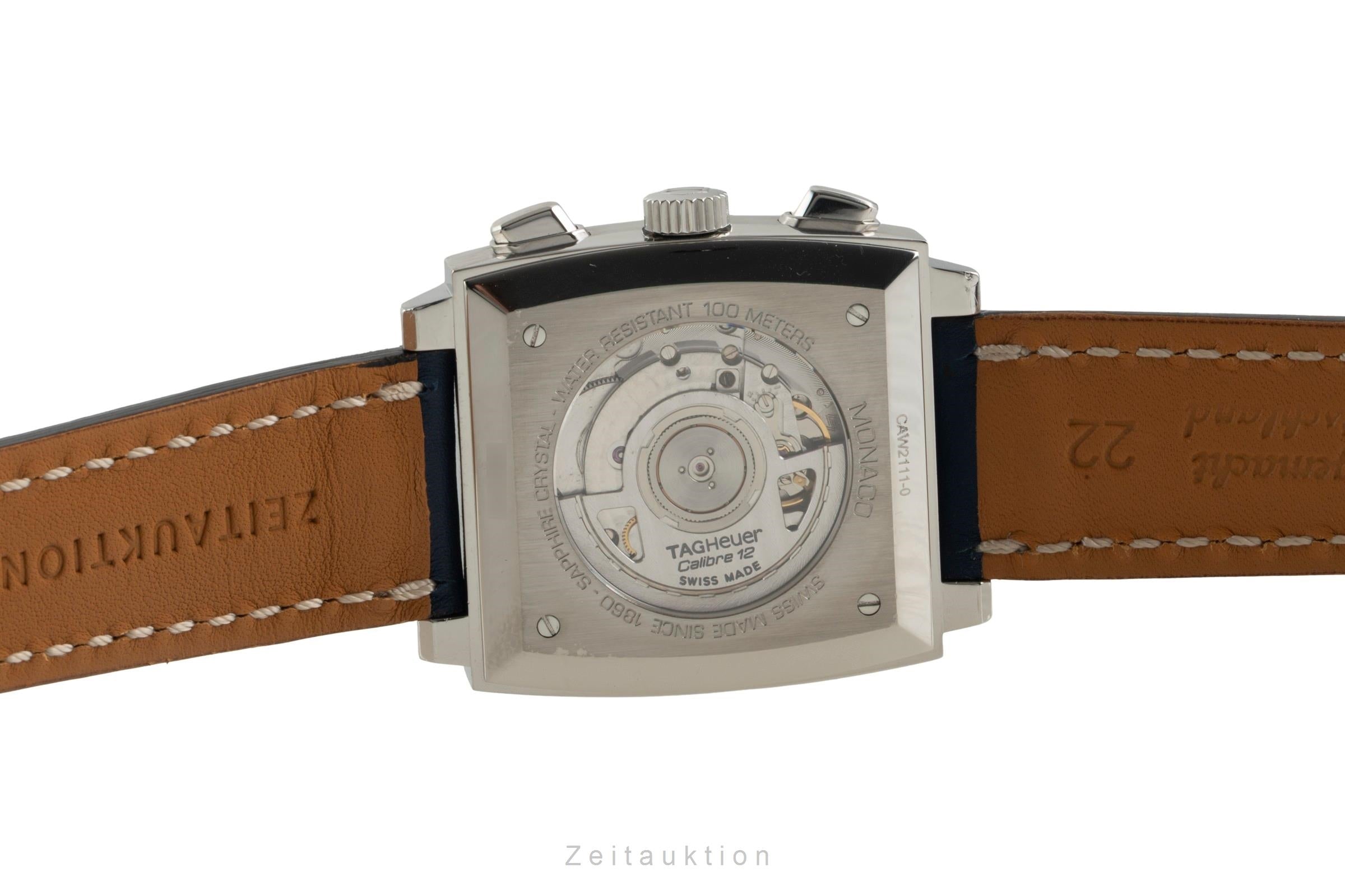 Tag Heuer Monaco Chronograph Stahl Automatik Ref. CAW2111-0 Klassiker [2506200]