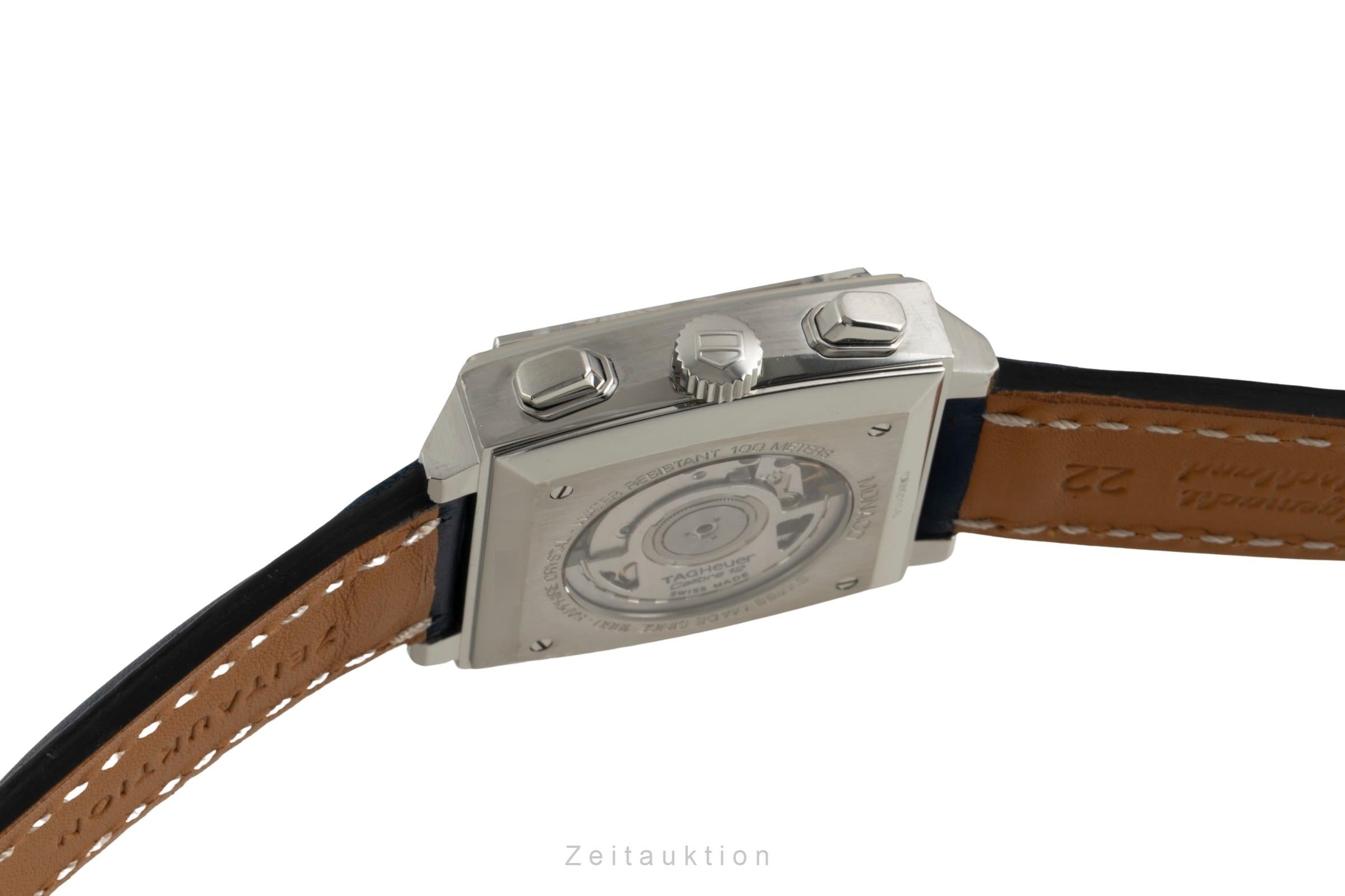 Tag Heuer Monaco Chronograph Stahl Automatik Ref. CAW2111-0 Klassiker [2506200]