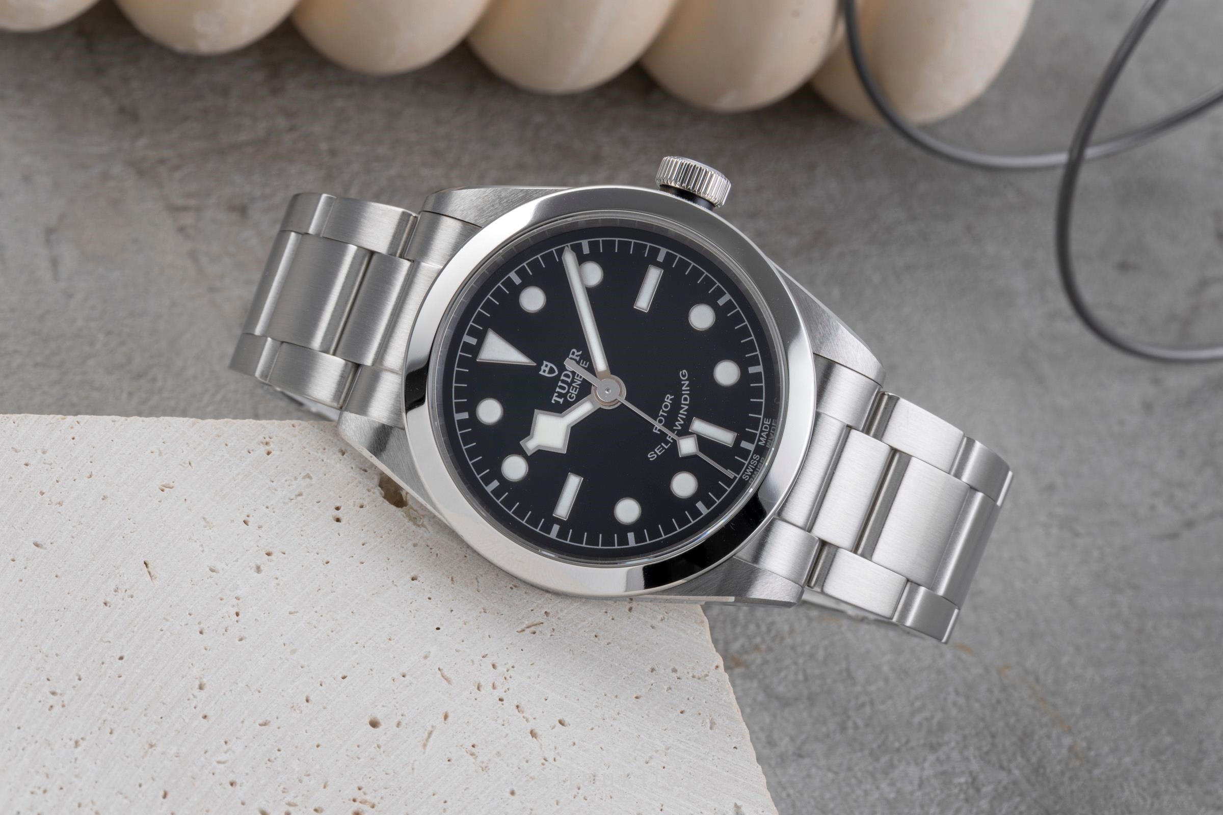 Tudor Black Bay 36 acciaio automatismo orologio da uomo 79500-0007  [2506201]