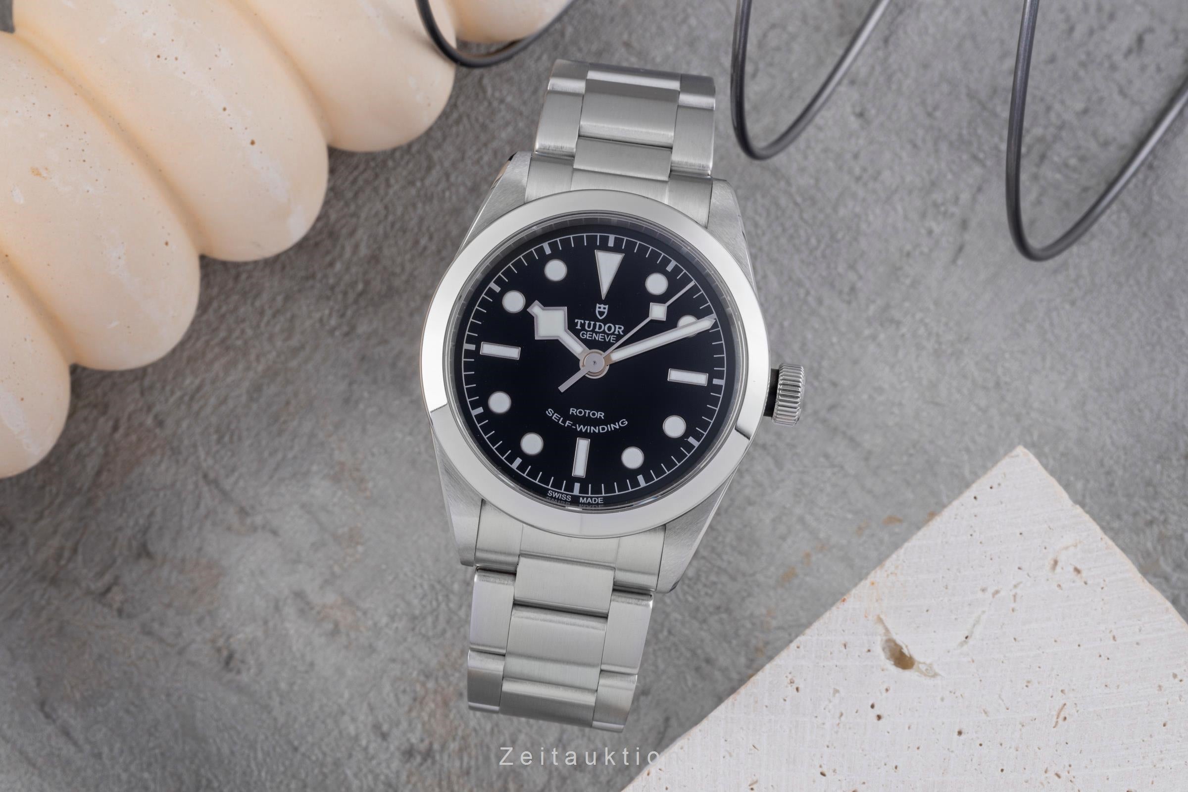 Tudor Black Bay 36 acciaio automatismo orologio da uomo 79500-0007  [2506201]