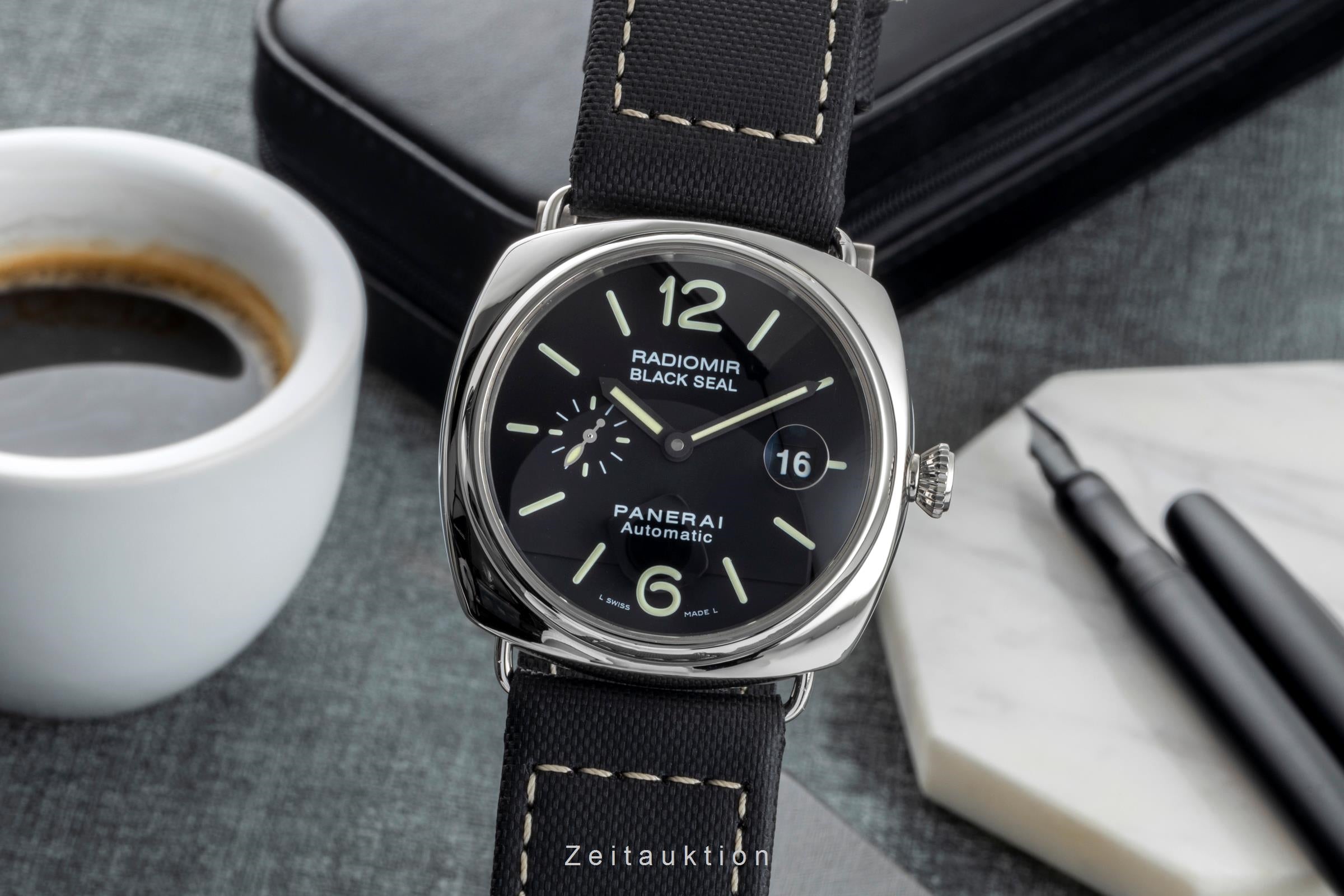 Panerai Black Seal acciaio automatismo orologio da uomo PAM00287  [2506206]