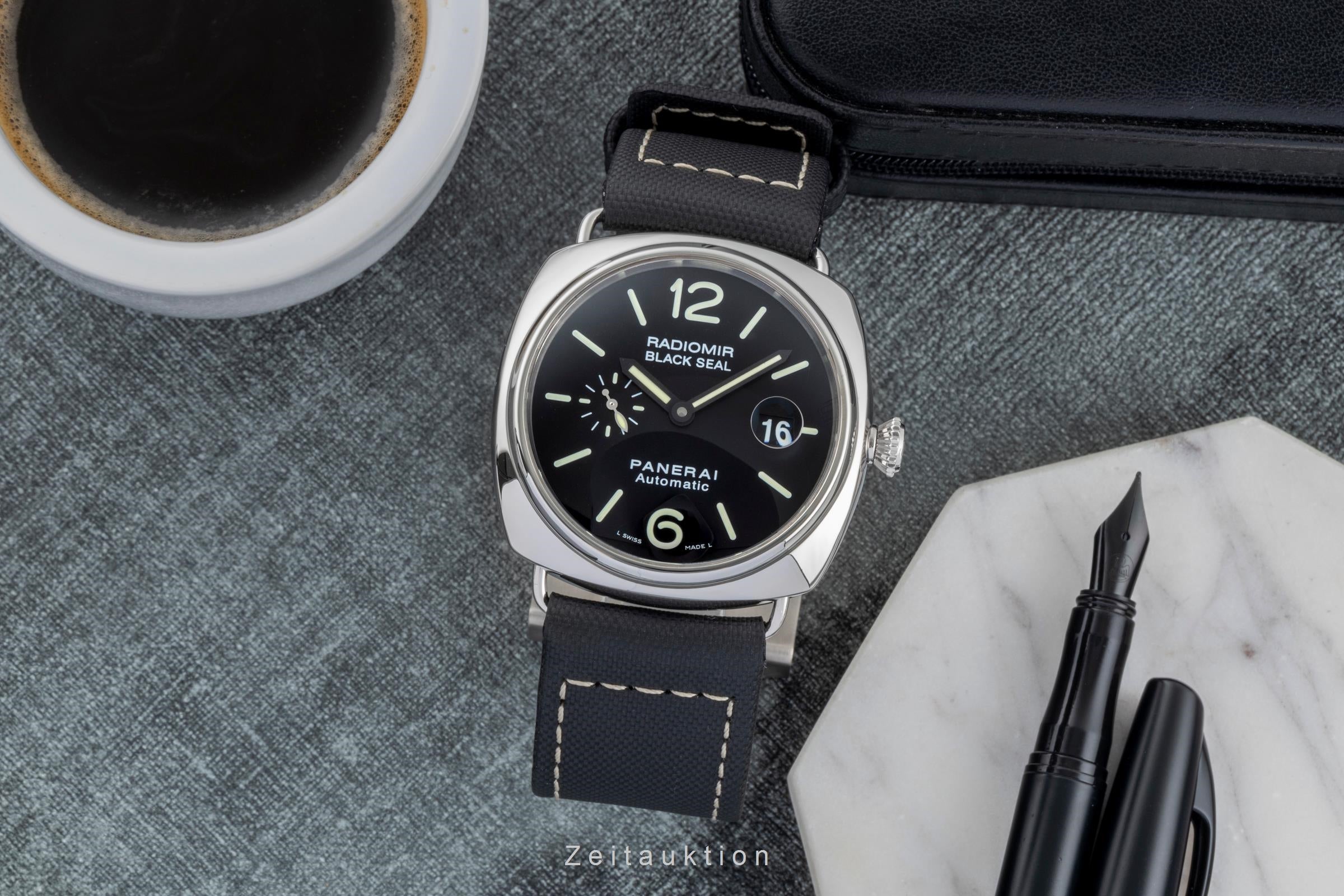 Panerai Black Seal acier automatique montre pour hommes PAM00287  [2506206]