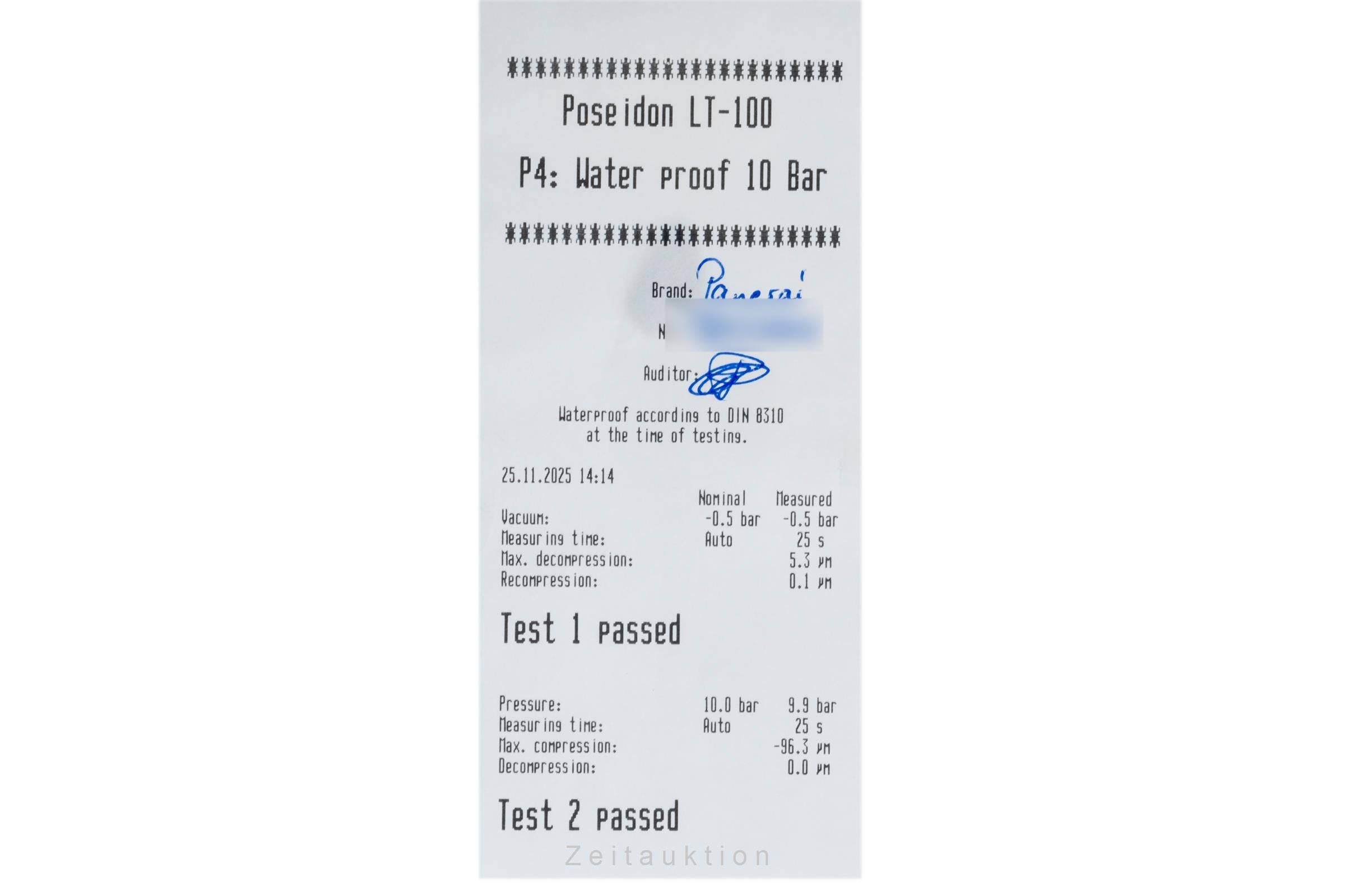 Panerai Black Seal acier automatique montre pour hommes PAM00287  [2506206]