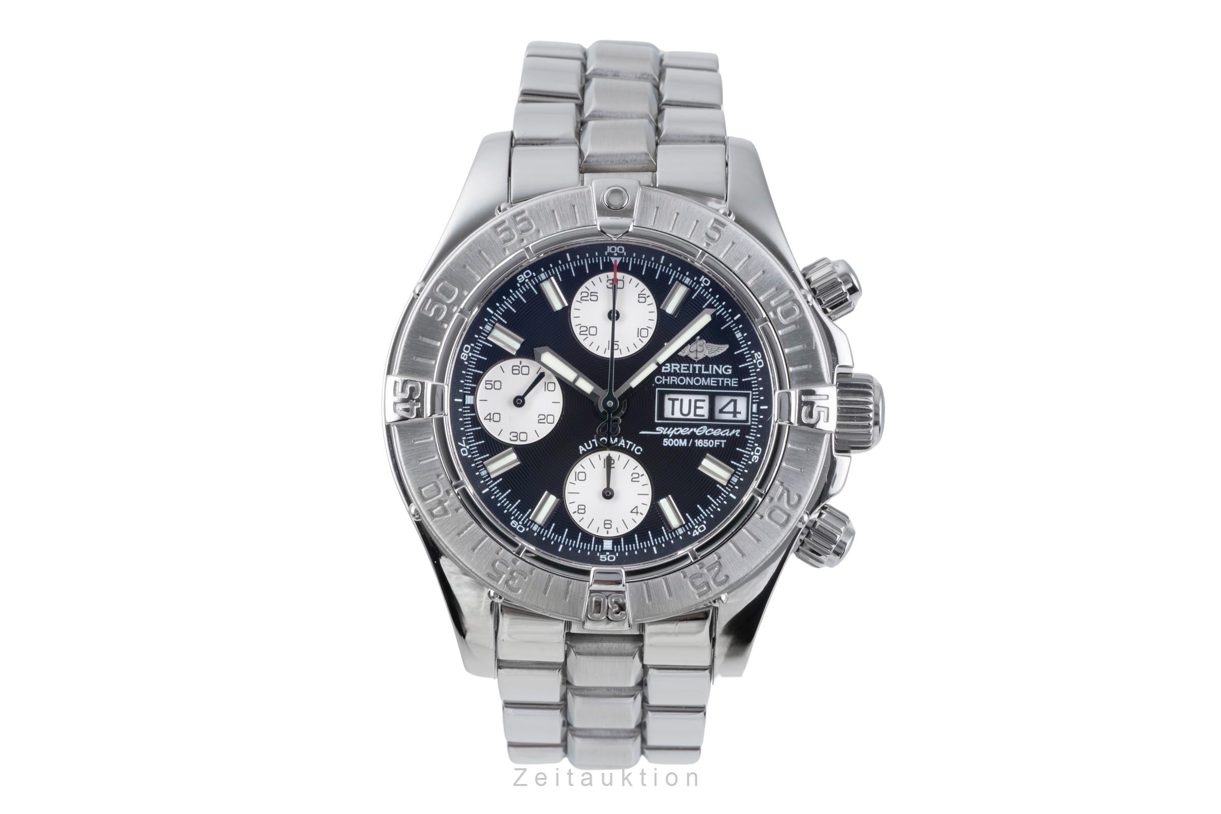 Breitling Superocean Chronograph chronographe acier automatique montre pour hommes A13340  [2506207]