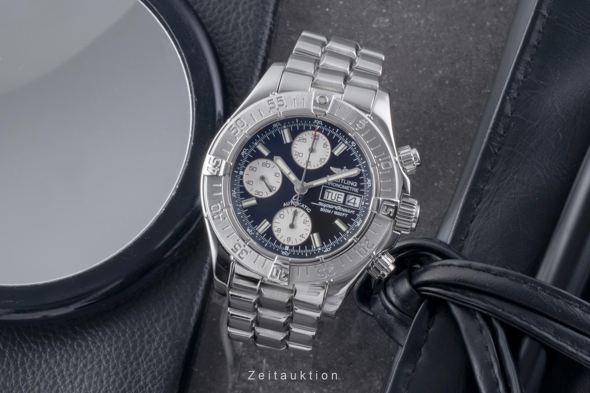 Breitling Superocean Chronograph chronographe acier automatique montre pour hommes A13340  [2506207]
