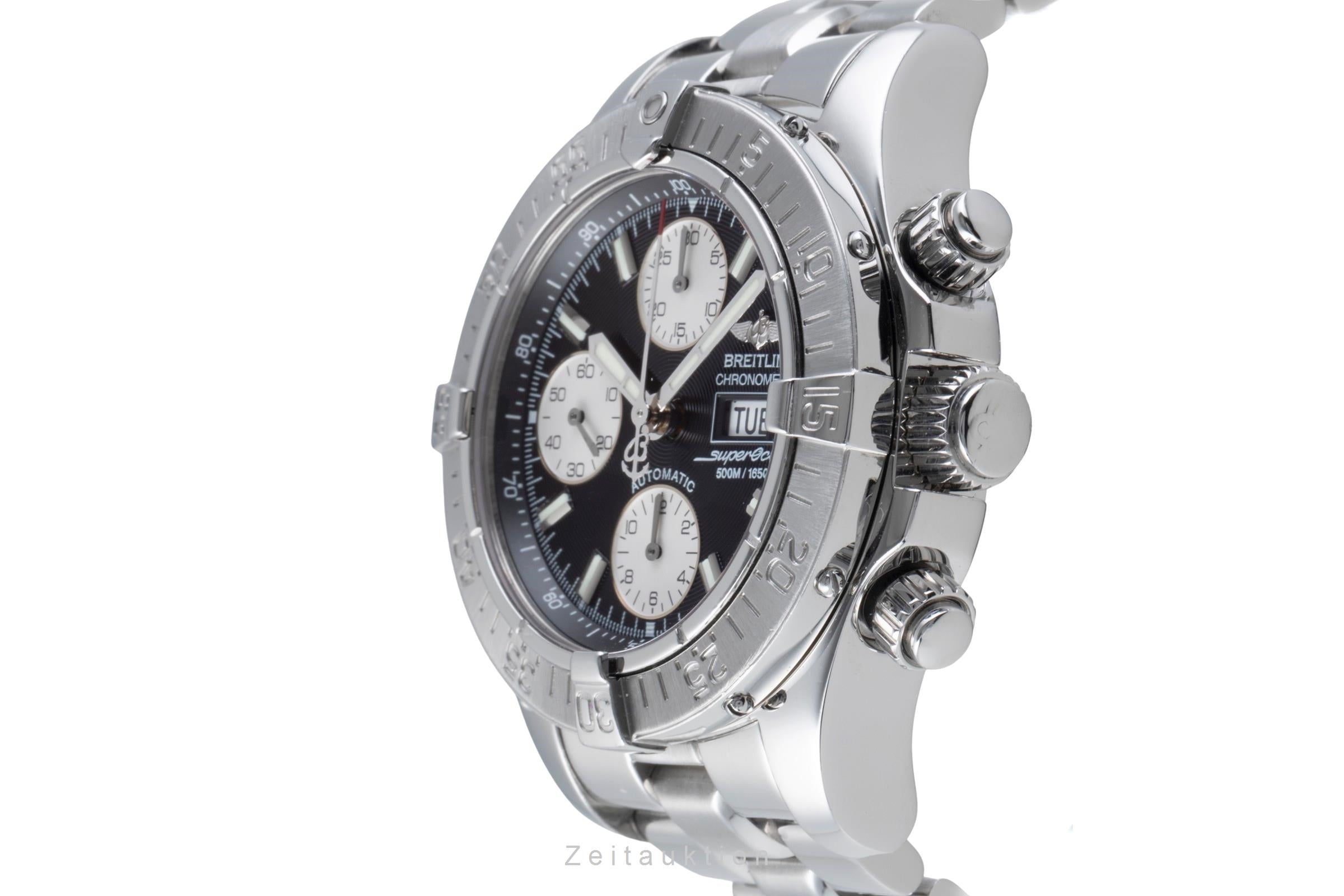 Breitling Superocean Chronograph chronographe acier automatique montre pour hommes A13340  [2506207]