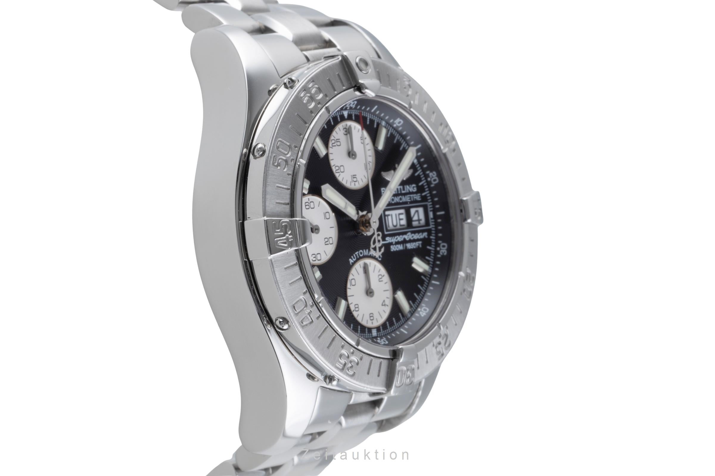 Breitling Superocean Chronograph chronographe acier automatique montre pour hommes A13340  [2506207]
