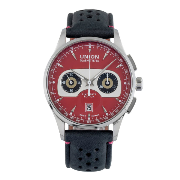Union Glashütte Noramis chronographe acier automatique montre pour hommes D008.427.16.421.09 Limited  [2506211]
