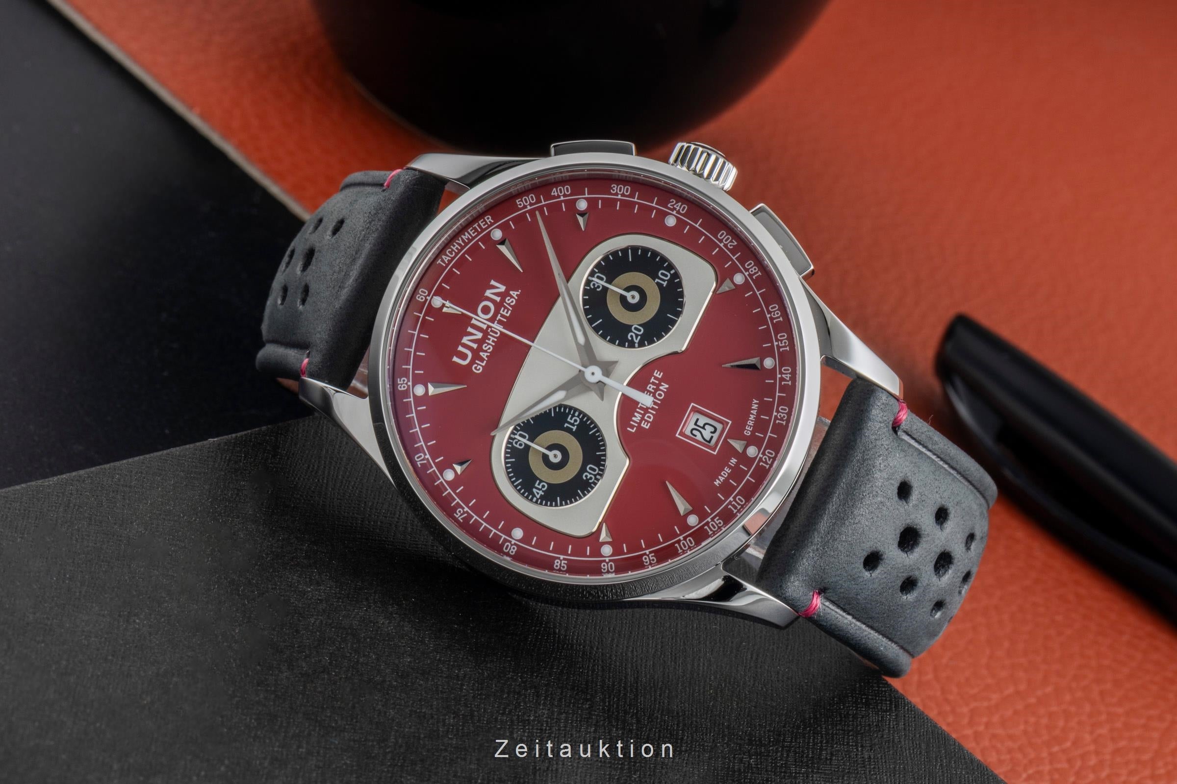 Union Glashütte Noramis chronographe acier automatique montre pour hommes D008.427.16.421.09 Limited  [2506211]