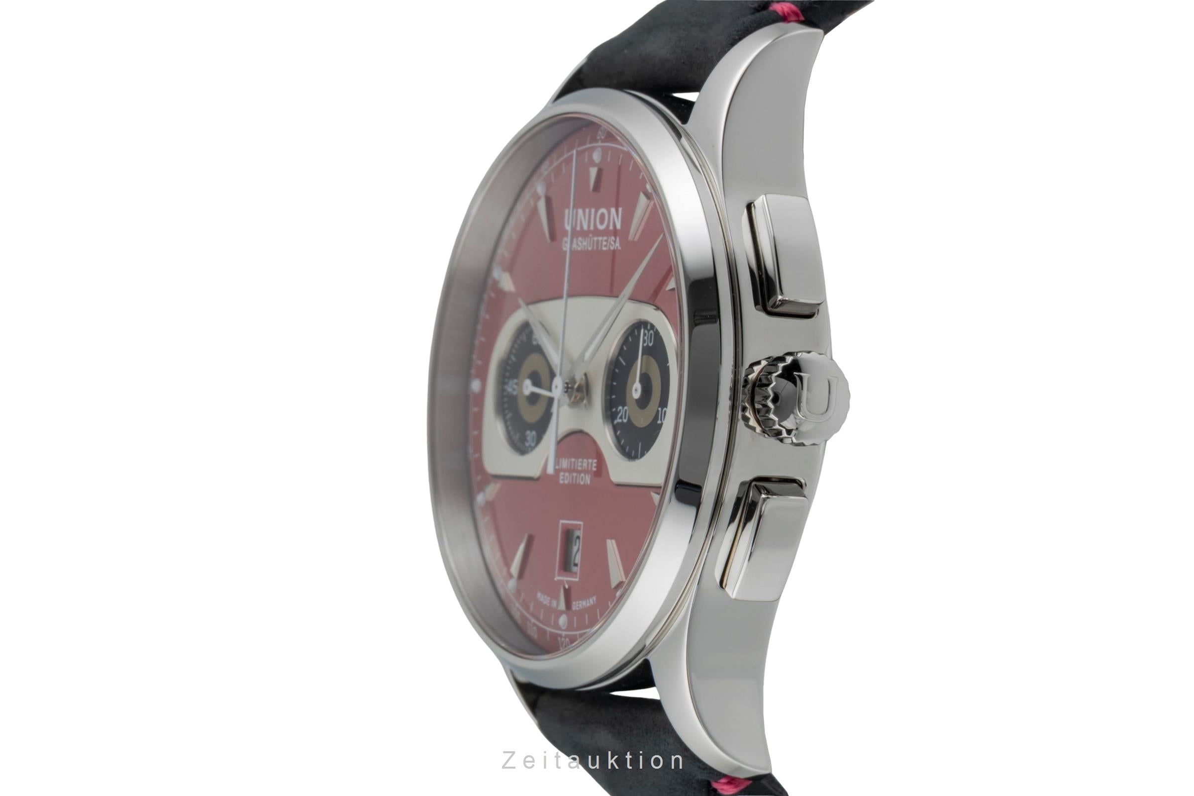 Union Glashütte Noramis chronographe acier automatique montre pour hommes D008.427.16.421.09 Limited  [2506211]
