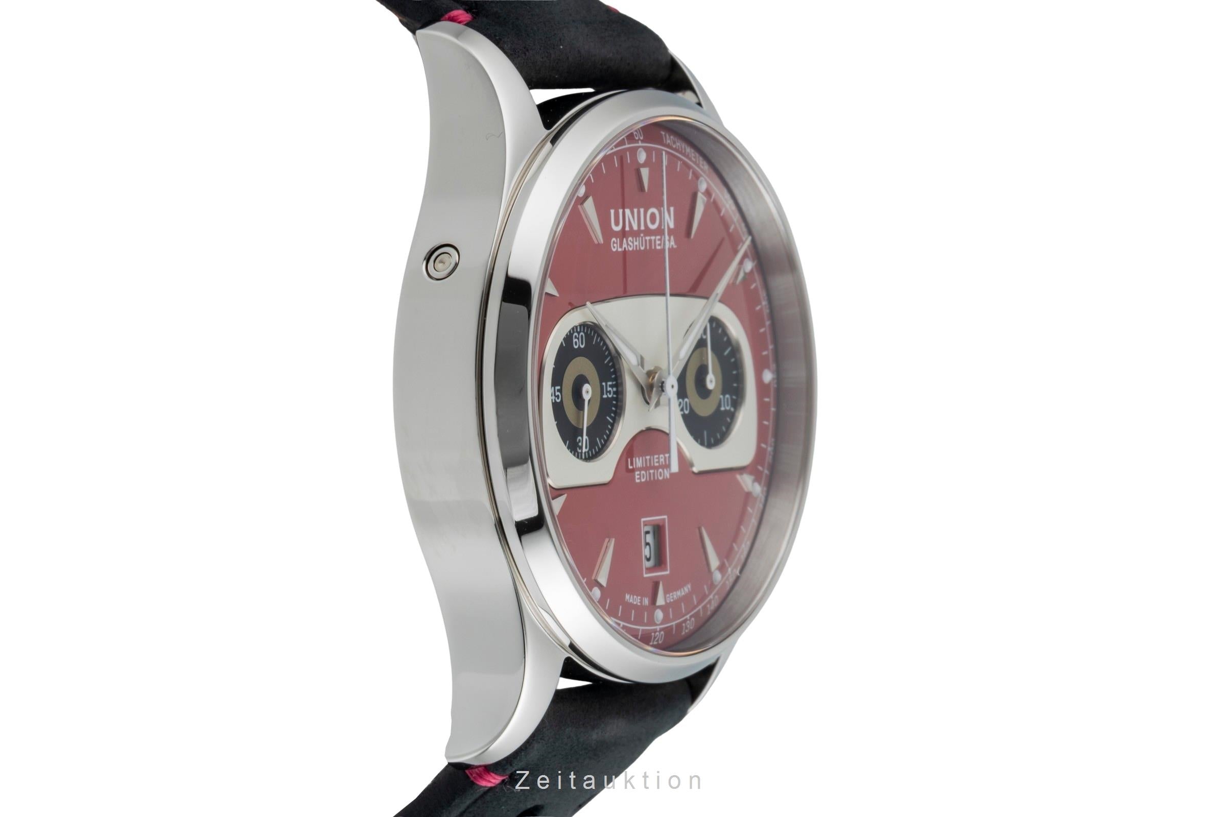 Union Glashütte Noramis chronographe acier automatique montre pour hommes D008.427.16.421.09 Limited  [2506211]