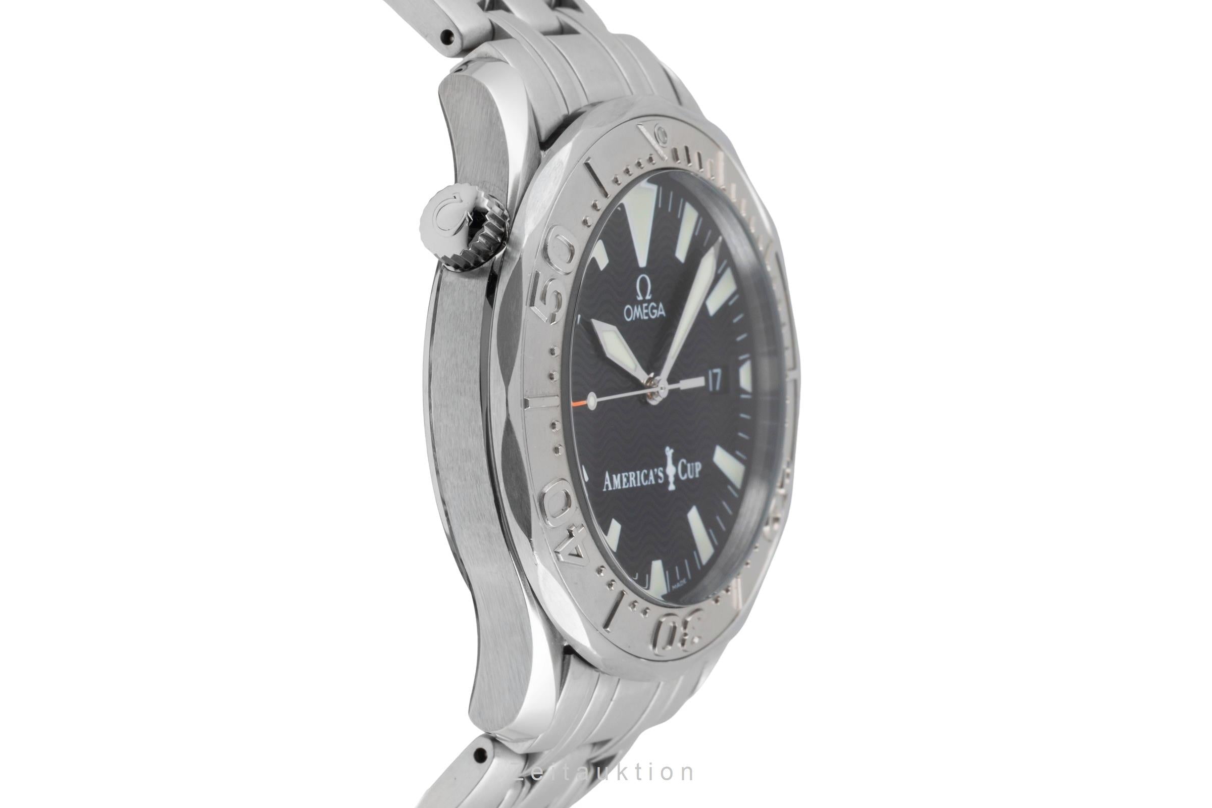 Omega Seamaster steel / white gold automatic men's watch 2533.50.00 Limited  [2506213]