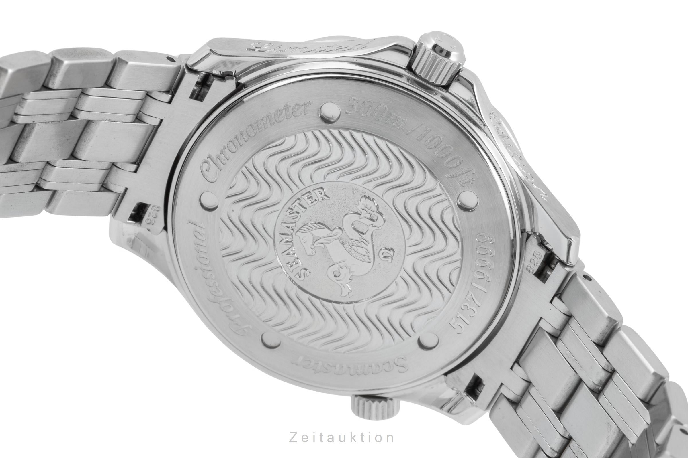 Omega Seamaster steel / white gold automatic men's watch 2533.50.00 Limited  [2506213]