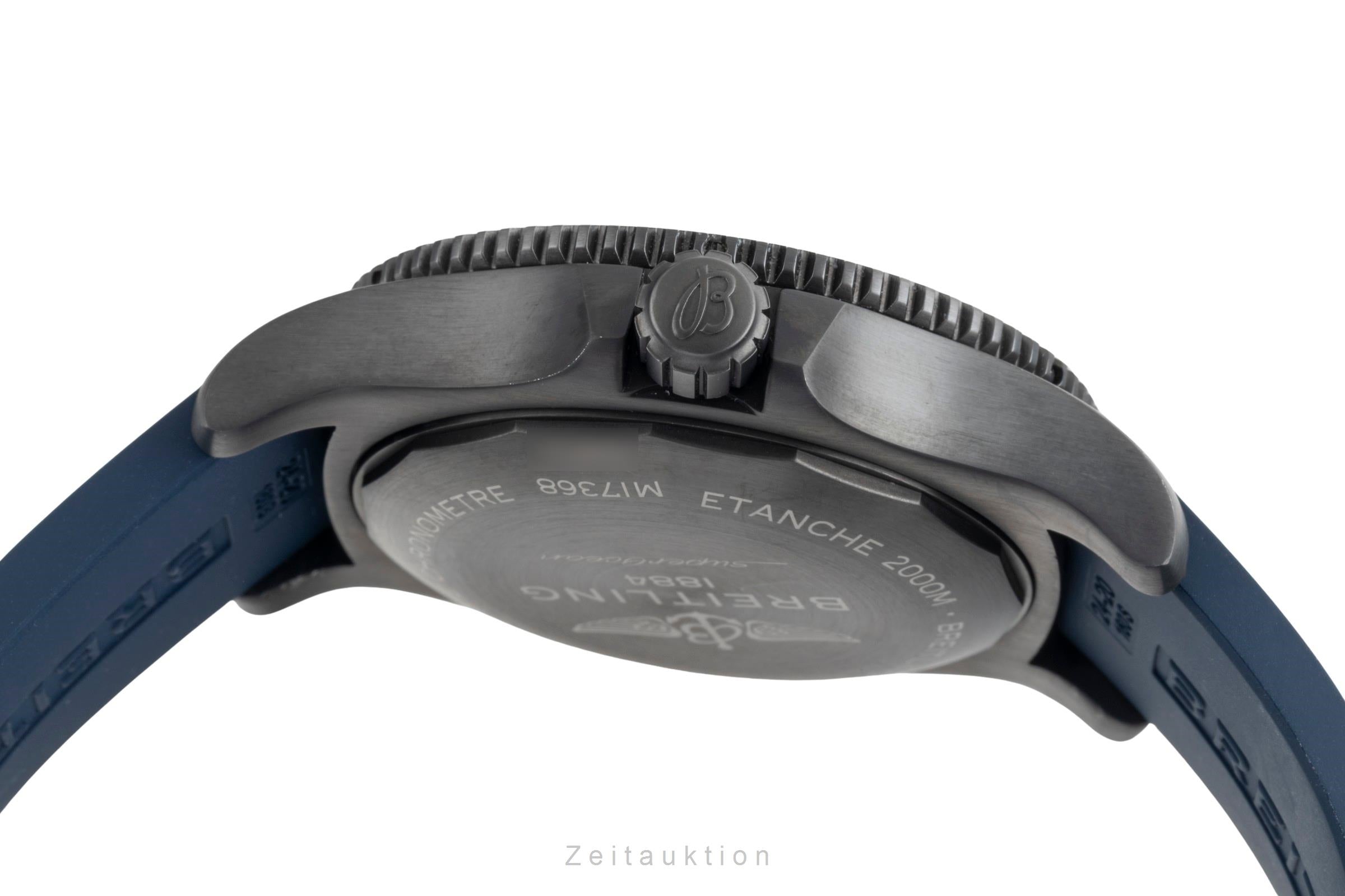 Breitling Superocean Automatik 46 Black Steel Herrenuhr Ref. M17368B71B1S1 B&P [2506218]