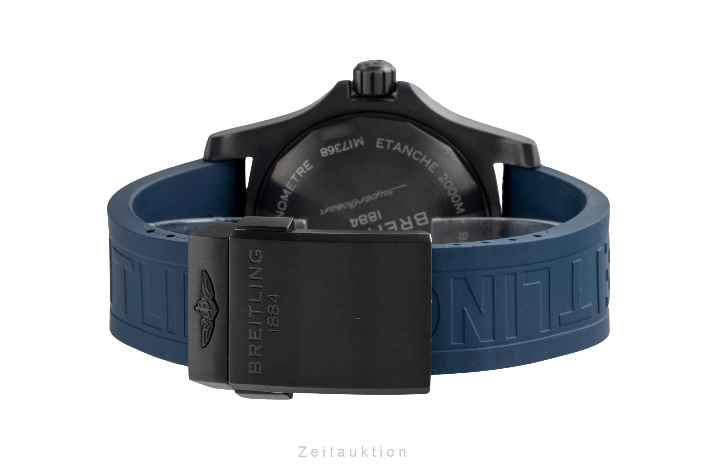 Breitling Superocean Automatik 46 Black Steel Herrenuhr Ref. M17368B71B1S1 B&P [2506218]