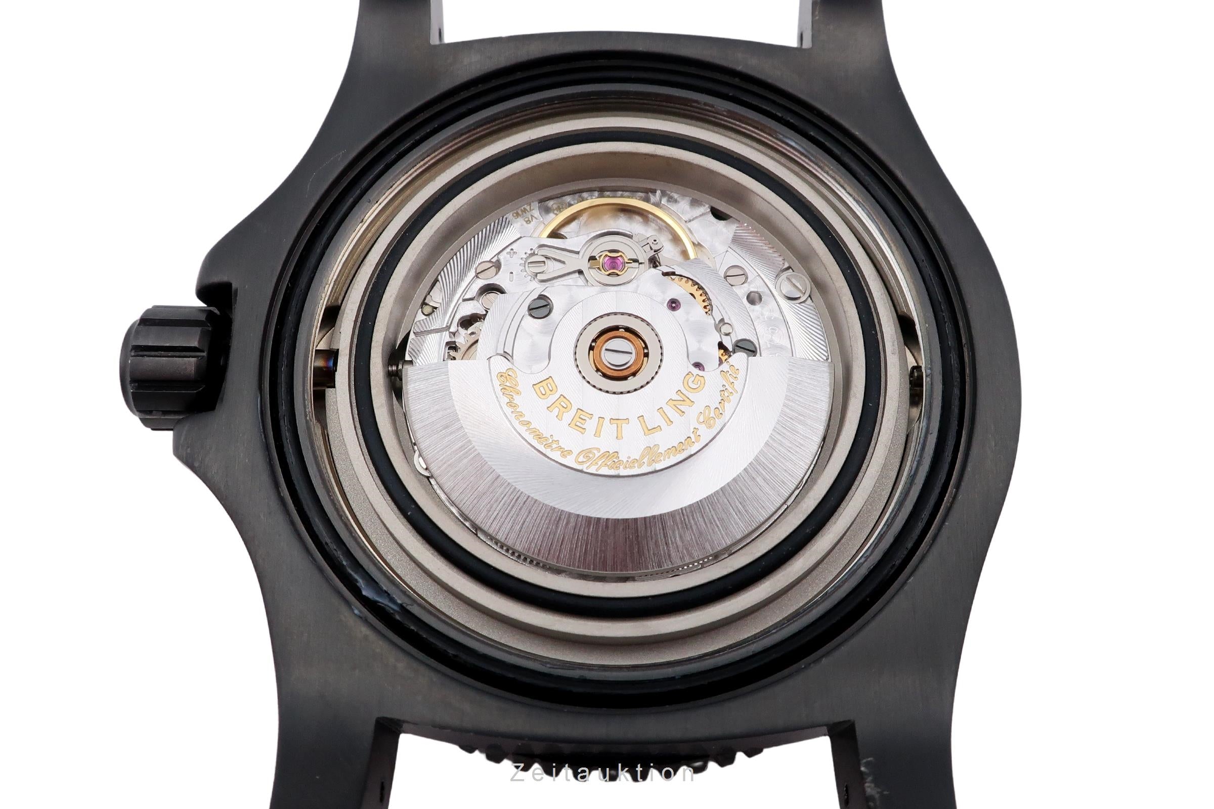 Breitling Superocean Automatik 46 Black Steel Herrenuhr Ref. M17368B71B1S1 B&P [2506218]