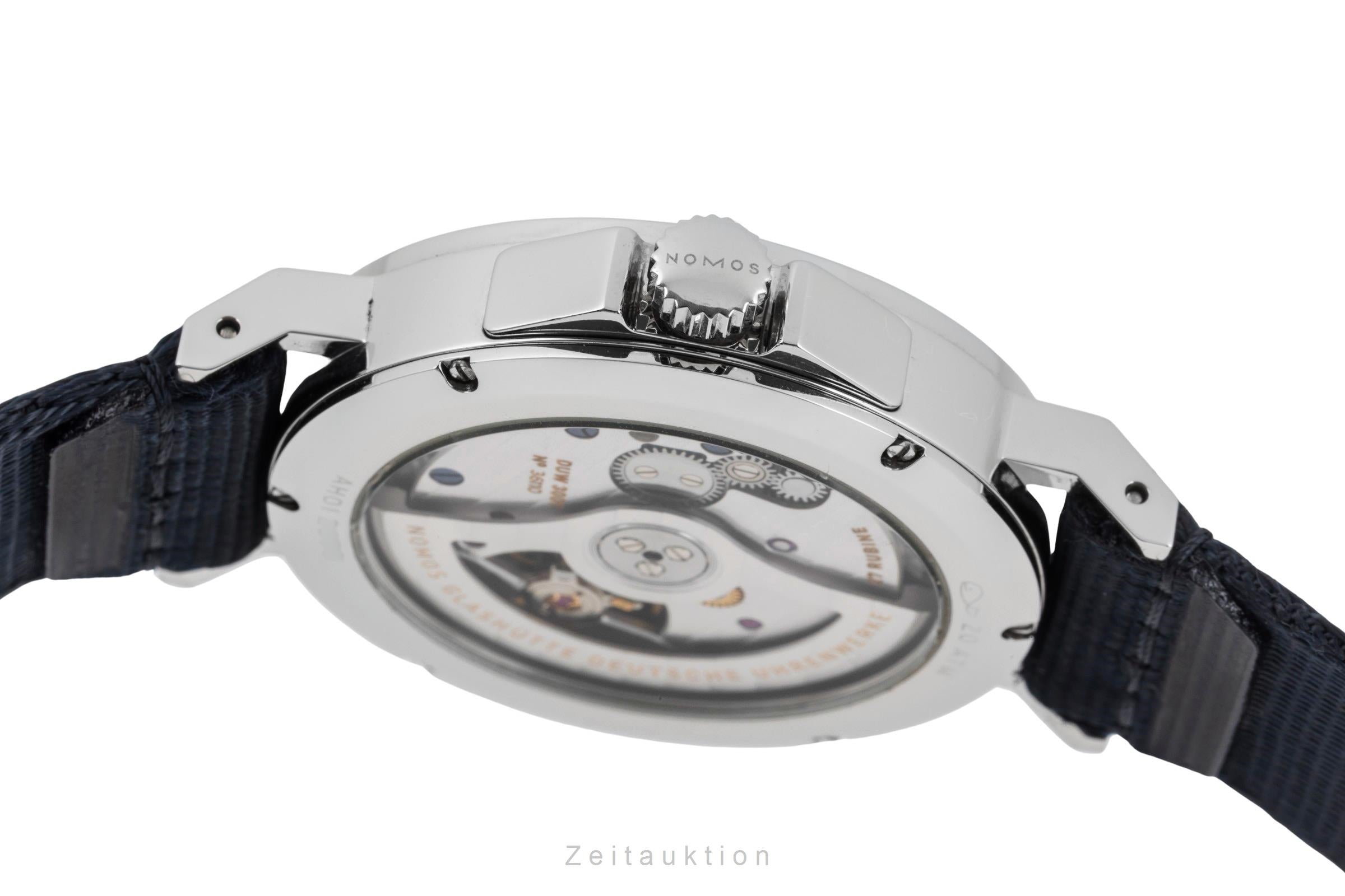 Nomos Ahoi acier automatique montre pour hommes 566 LP: 3620EUR  [2506220]