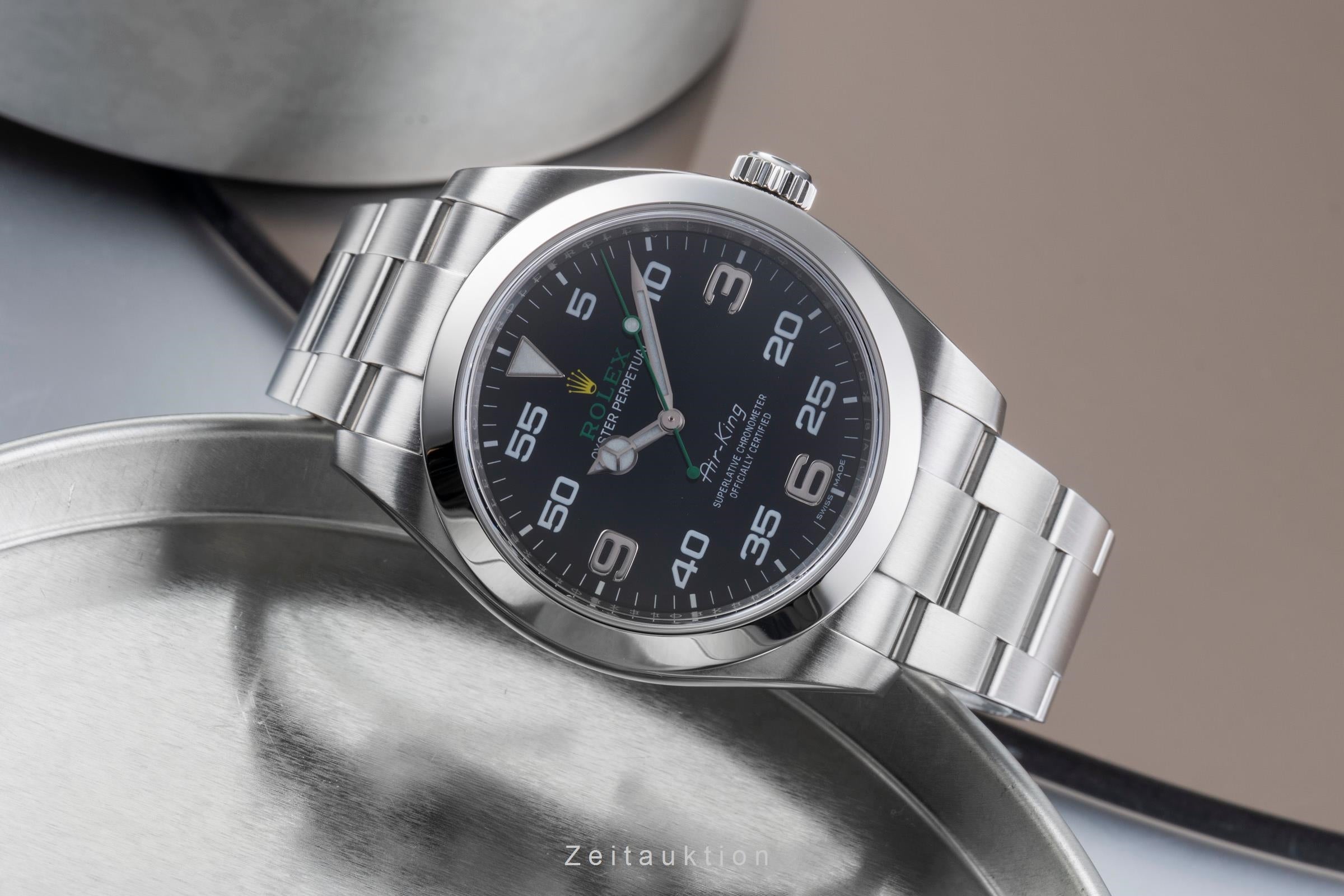 Rolex Air King steel automatic men's watch 116900  [2506226]