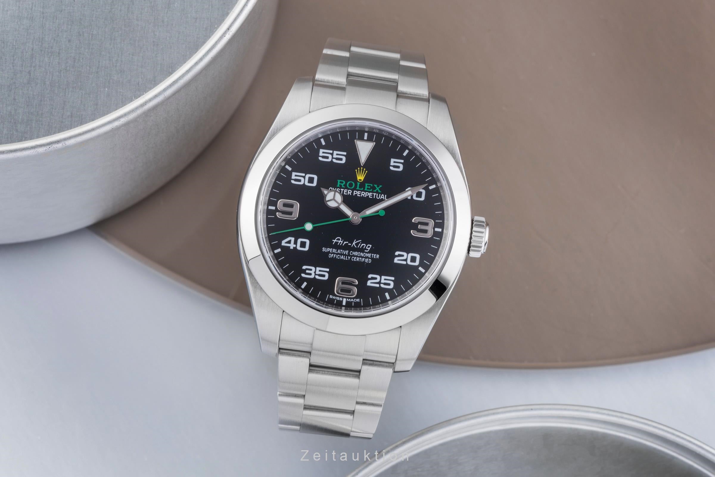 Rolex Air King steel automatic men's watch 116900  [2506226]