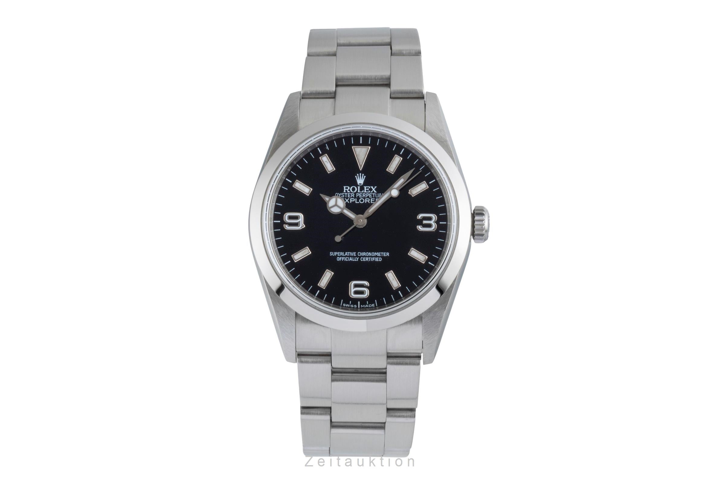 Rolex Explorer acero automático reloj para caballeros 114270  [2506227]