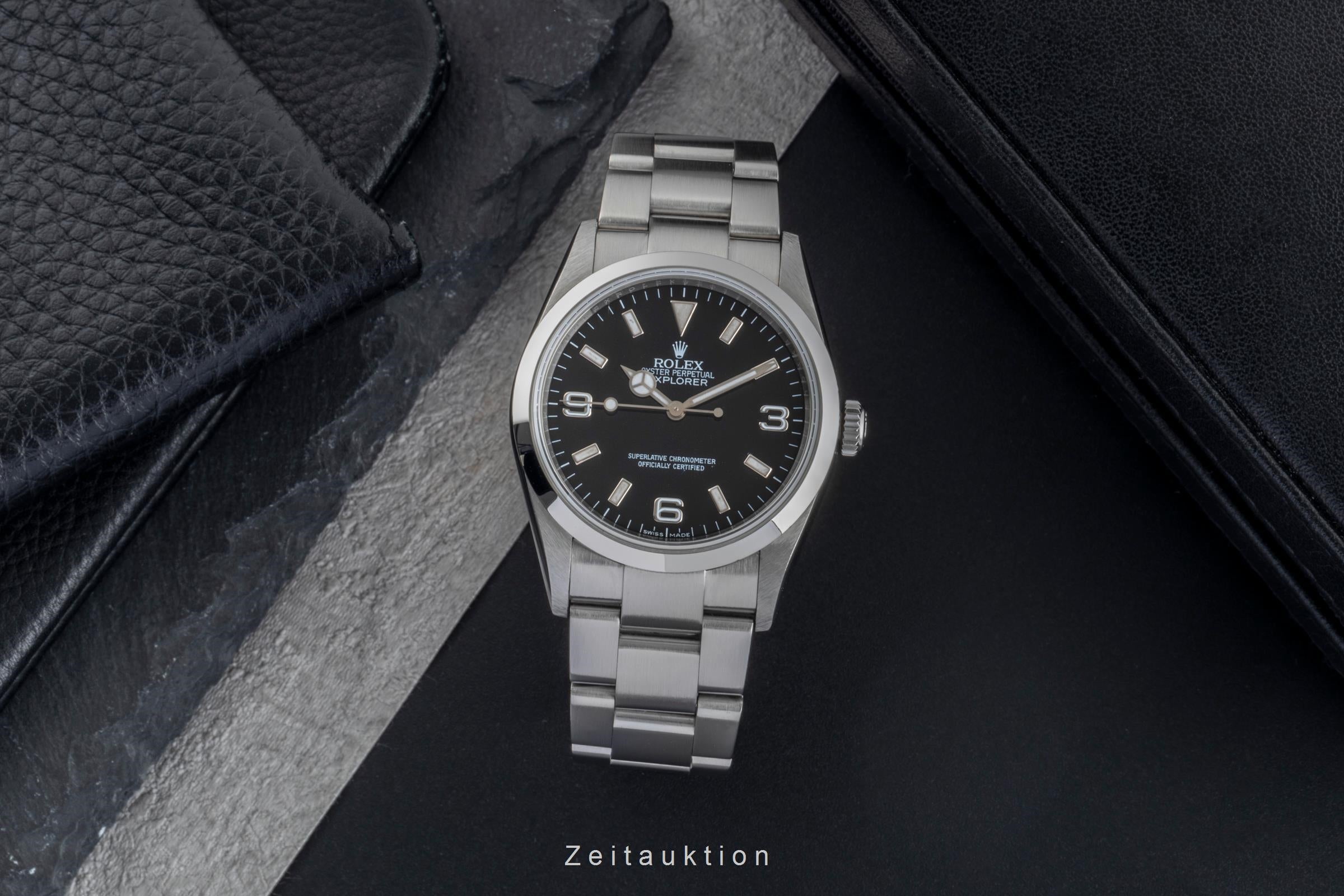 Rolex Explorer acero automático reloj para caballeros 114270  [2506227]