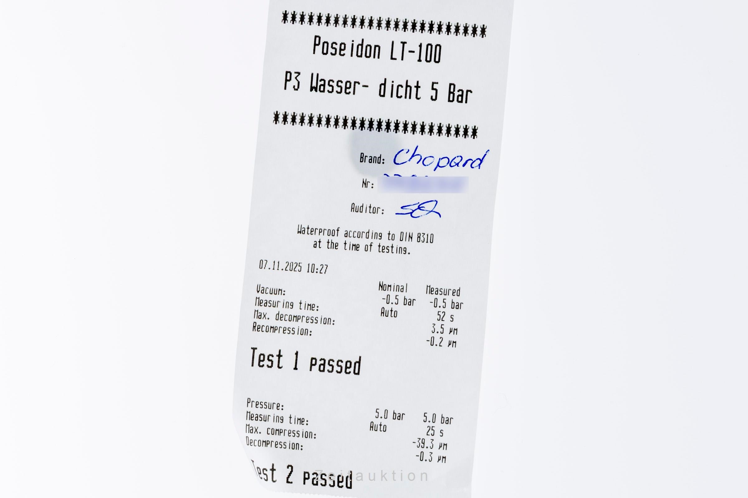 Chopard Mille Miglia chronographe titane  automatique montre pour hommes 8407  [2506228]