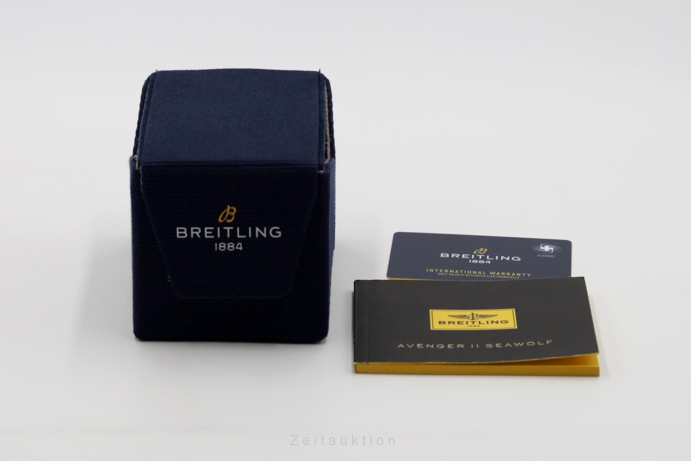 Breitling Avenger Seawolf Yellow Stahl Automatik Herrenuhr Ref A17319101I1A1 B&P [2506229]