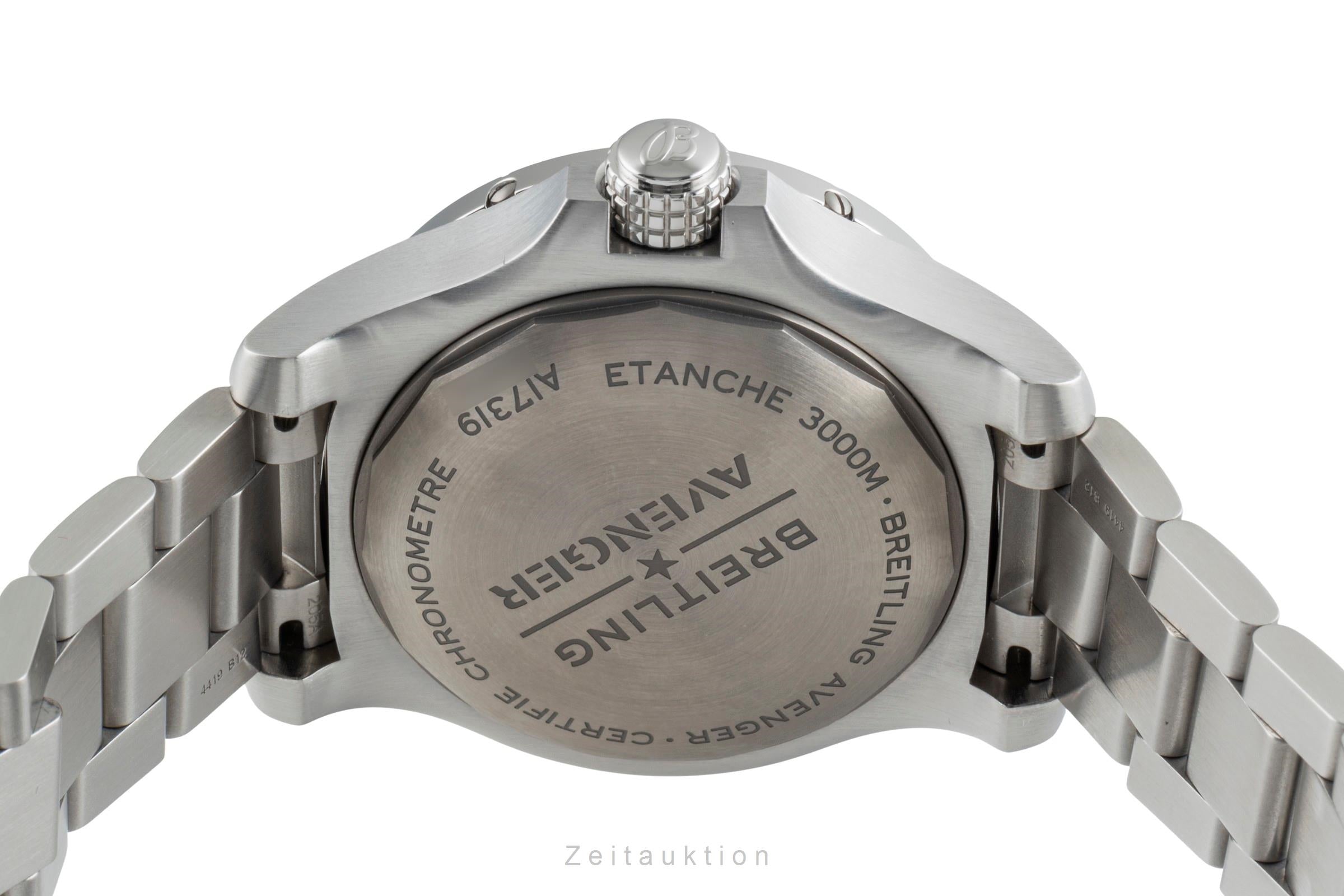 Breitling Avenger Seawolf Yellow Stahl Automatik Herrenuhr Ref A17319101I1A1 B&P [2506229]