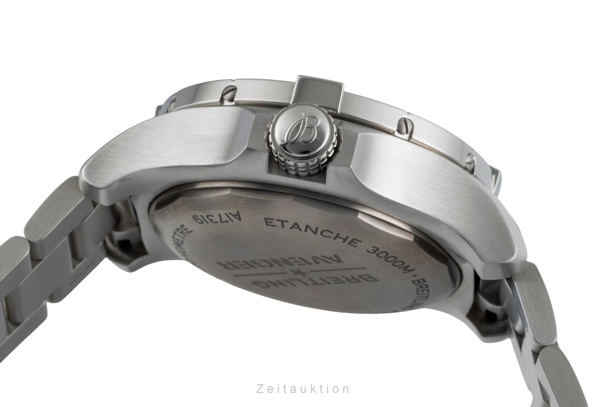 Breitling Avenger Seawolf Yellow Stahl Automatik Herrenuhr Ref A17319101I1A1 B&P [2506229]