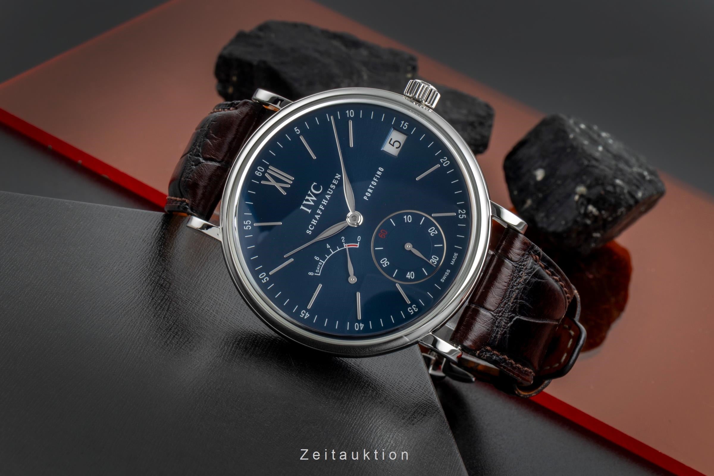 IWC Portofino acier à remontage manuel montre pour hommes IW510106  [2506230]