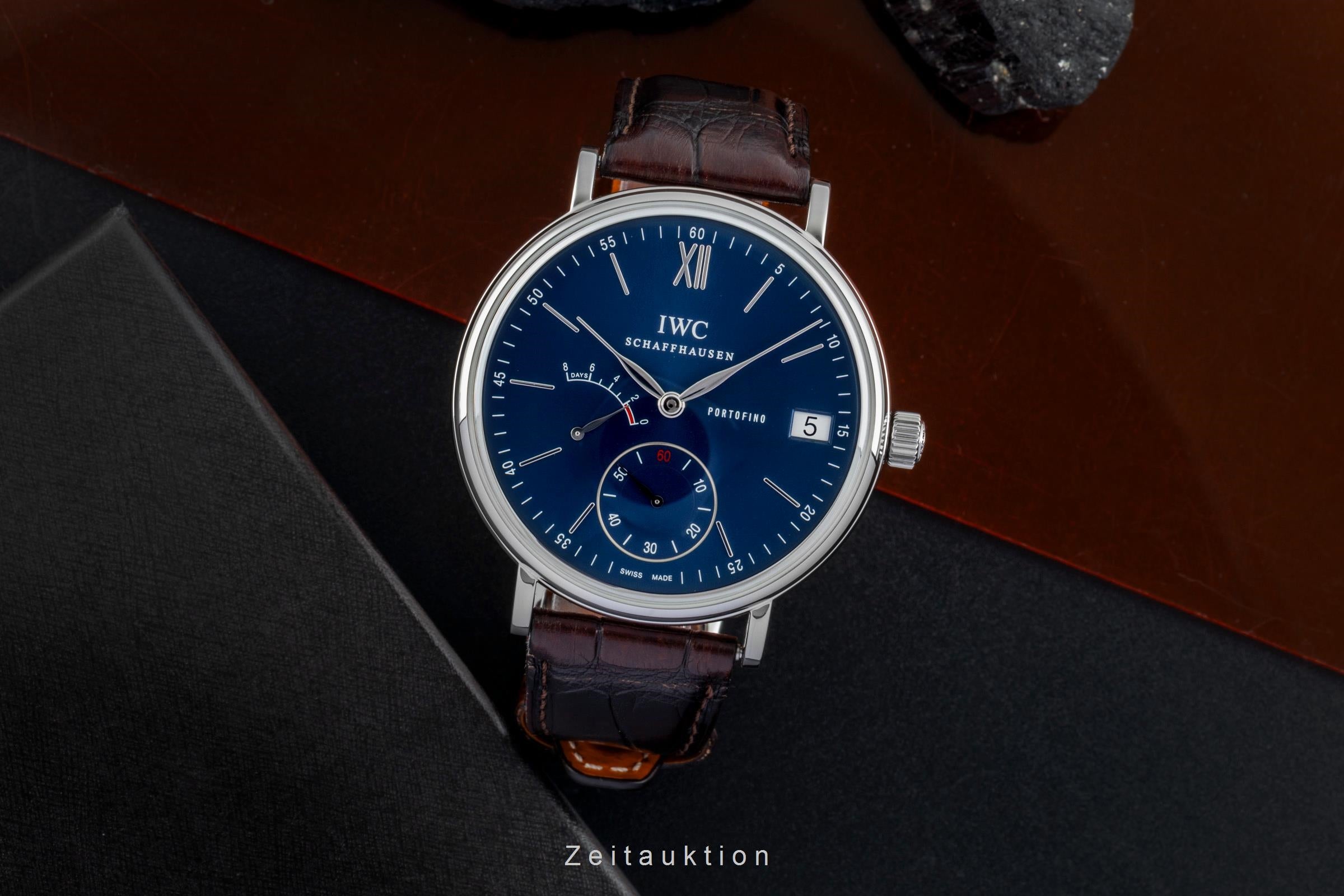 IWC Portofino acier à remontage manuel montre pour hommes IW510106  [2506230]