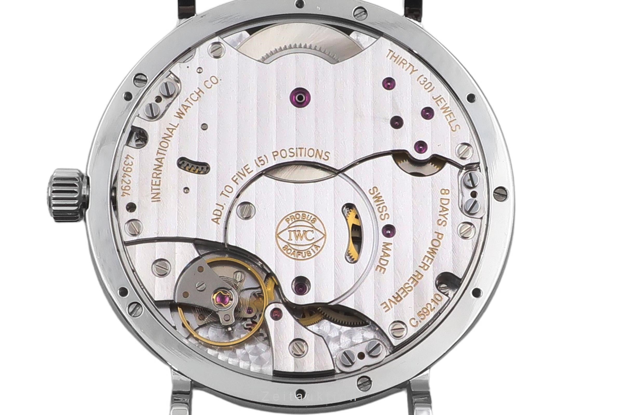 IWC Portofino acier à remontage manuel montre pour hommes IW510106  [2506230]