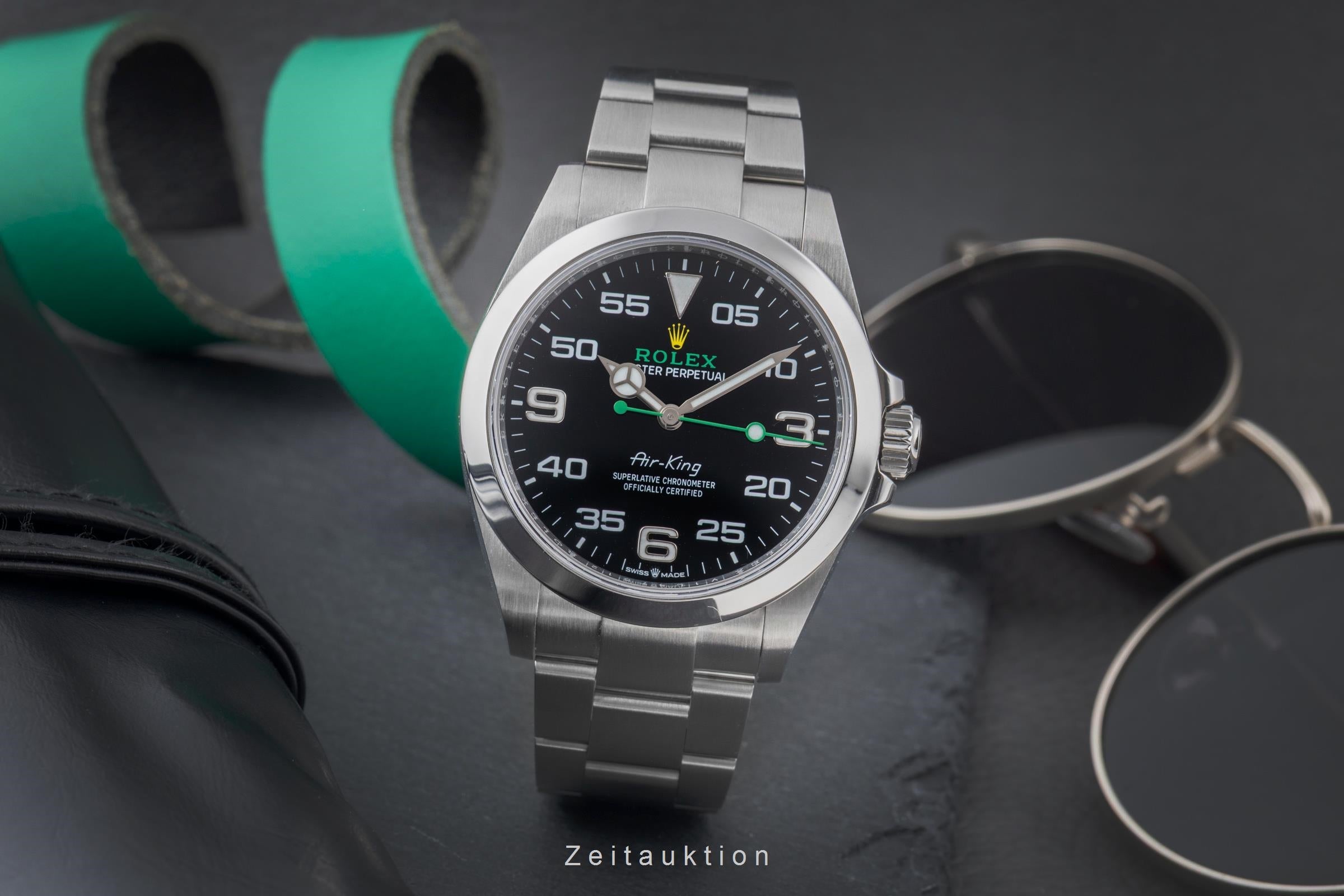 Rolex Air King steel automatic men's watch 126900  [2506231]