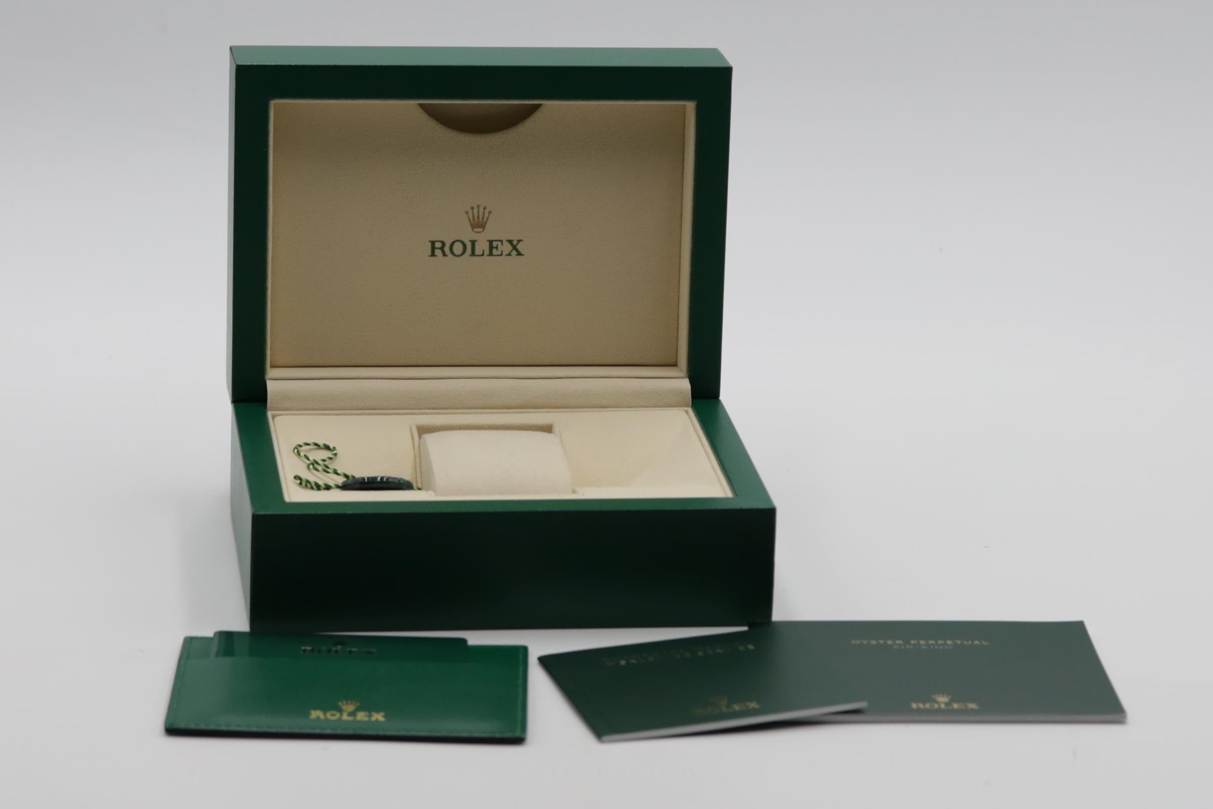 Rolex Air King steel automatic men's watch 126900  [2506231]