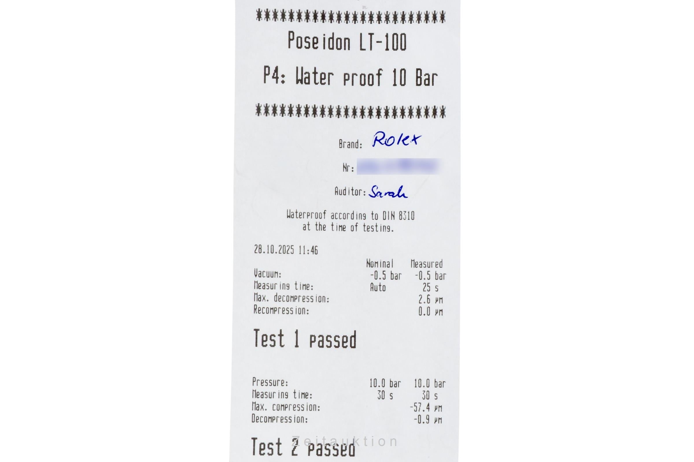 Rolex Air King steel automatic men's watch 126900  [2506231]