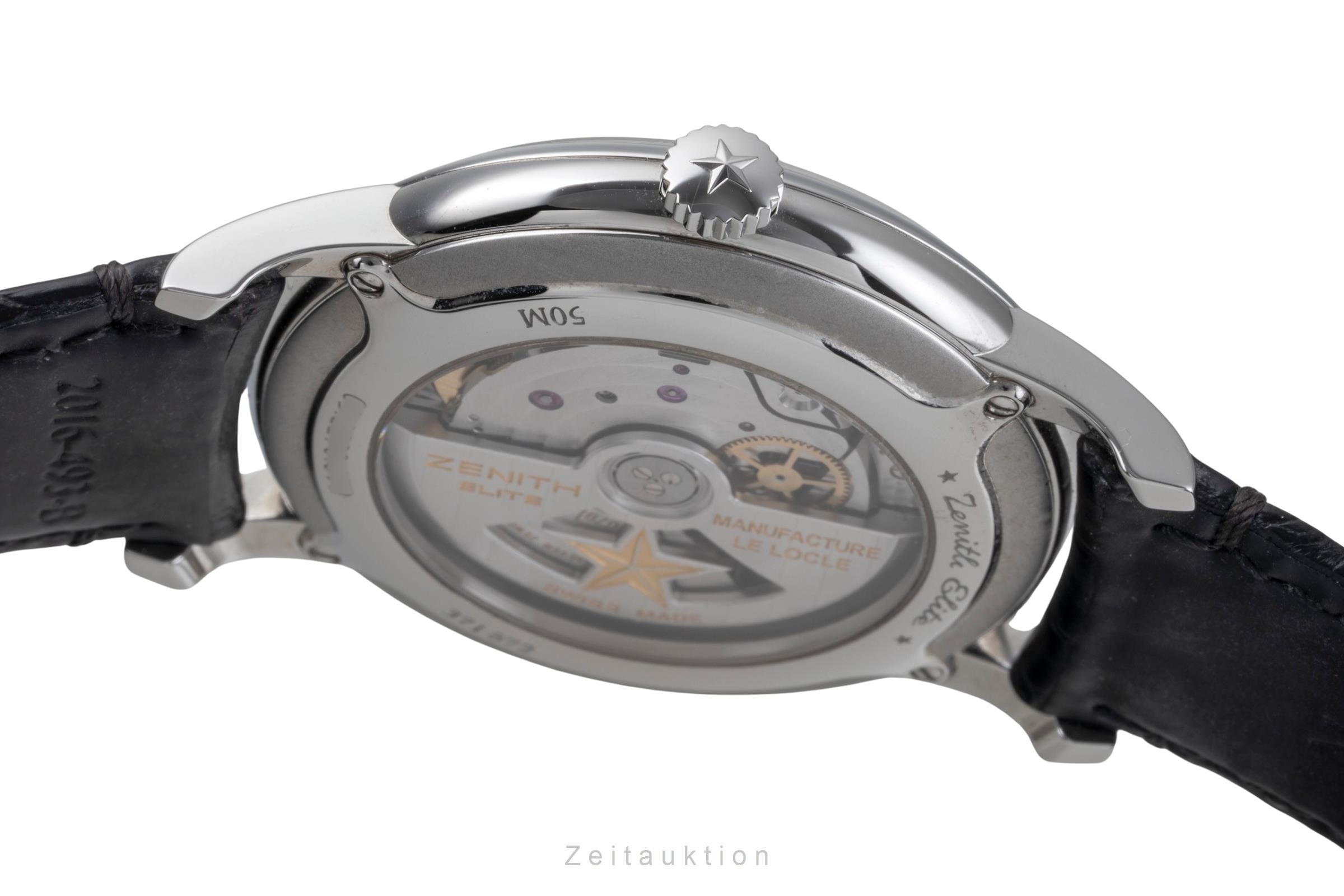 Zenith Elite Stahl Automatik Herren Ref. 03.2290.679/26.C493 Box & Papiere 2022 [2506232]