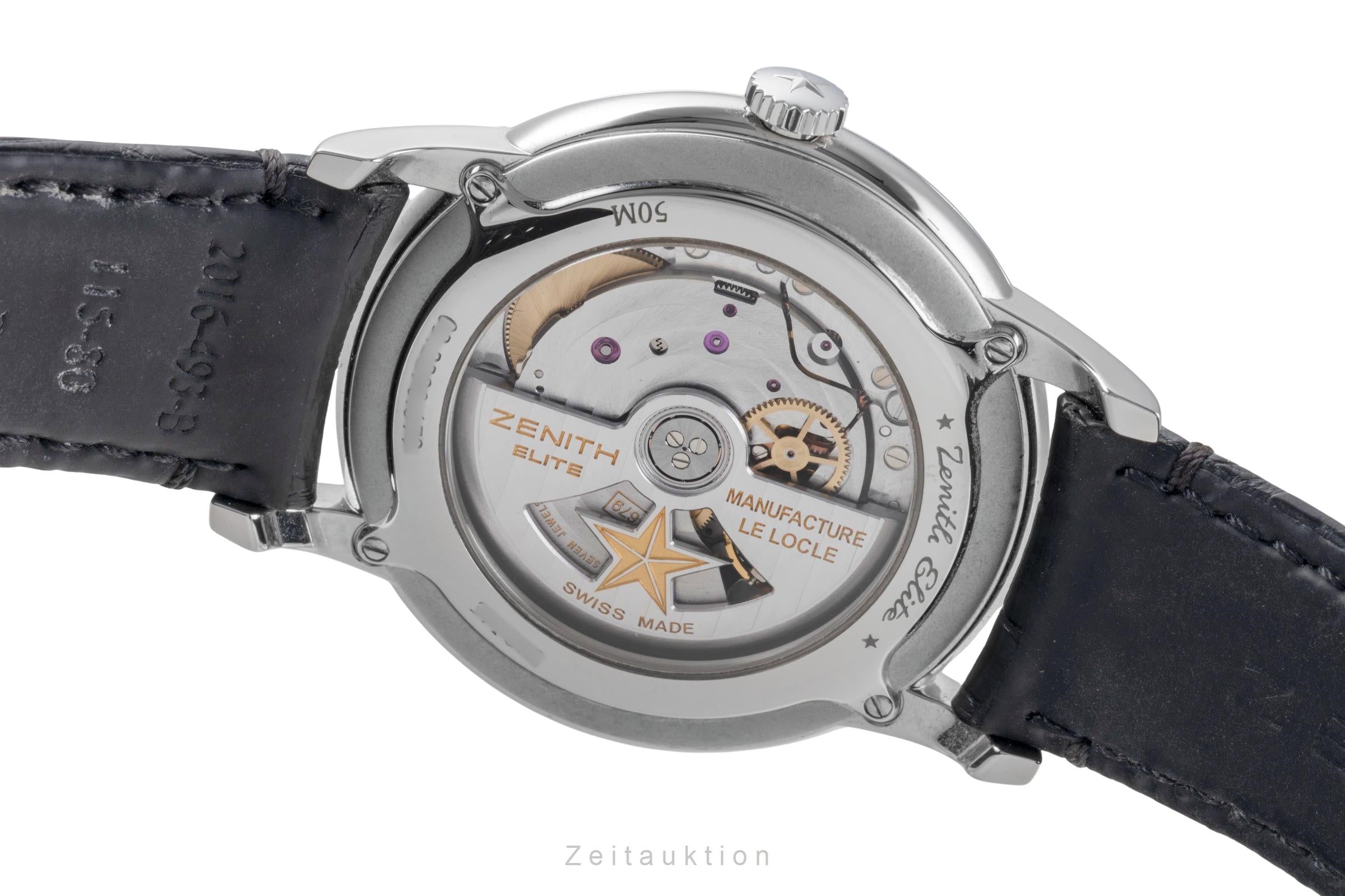 Zenith Elite steel automatic Kal. 679 Ref. 03.2290.679/26.C493