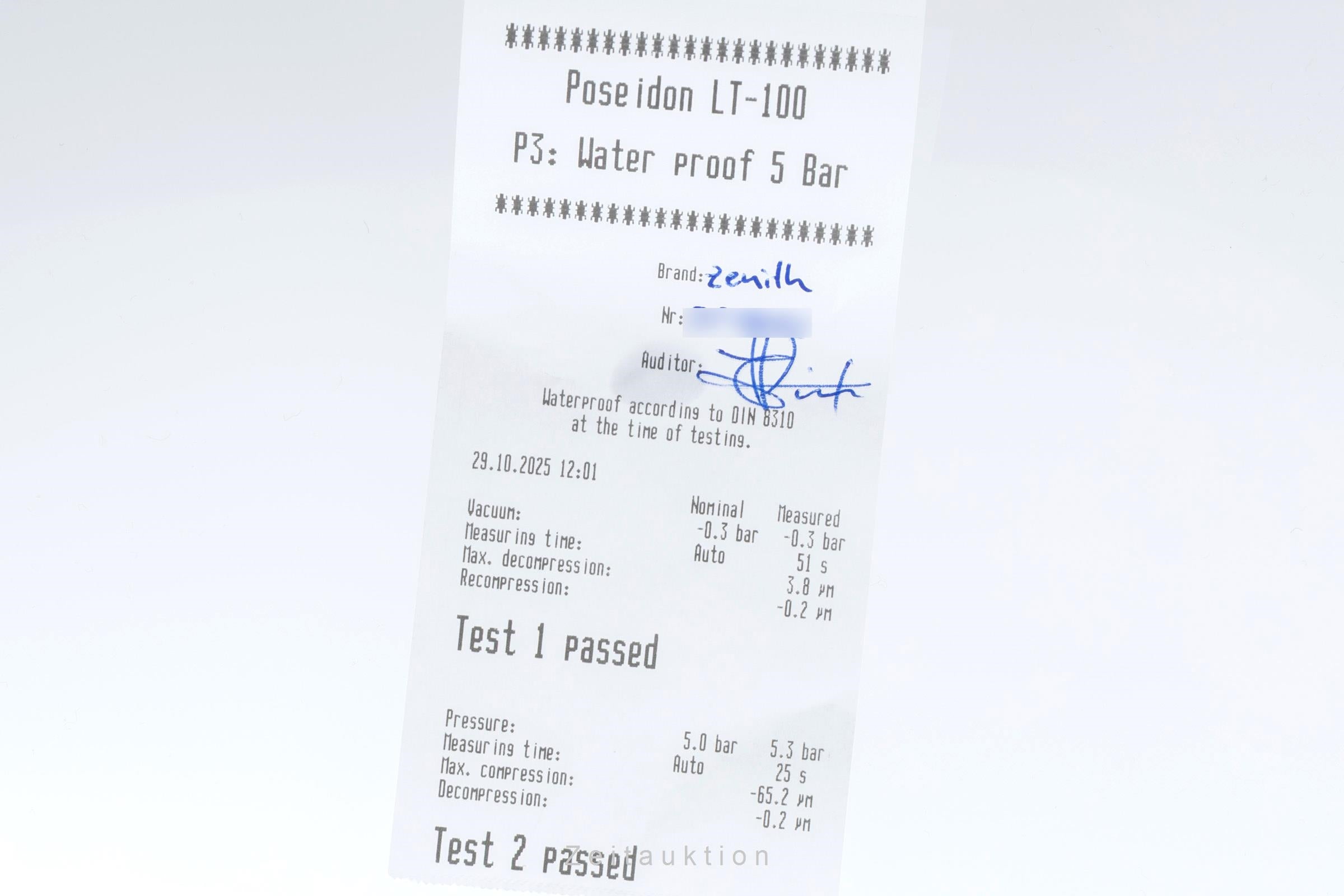 Zenith Elite Stahl Automatik Herren Ref. 03.2290.679/26.C493 Box & Papiere 2022 [2506232]