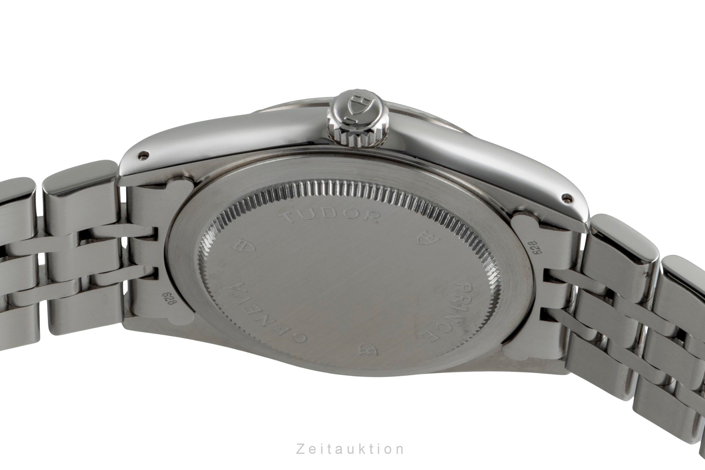 Tudor Prince Date acier / or blanc automatique montre pour hommes 74034  [2506235]