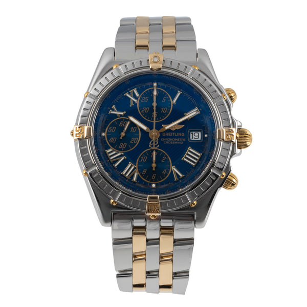 Breitling Crosswind chronographe acier / or  automatique montre pour hommes B13355  [2506237]