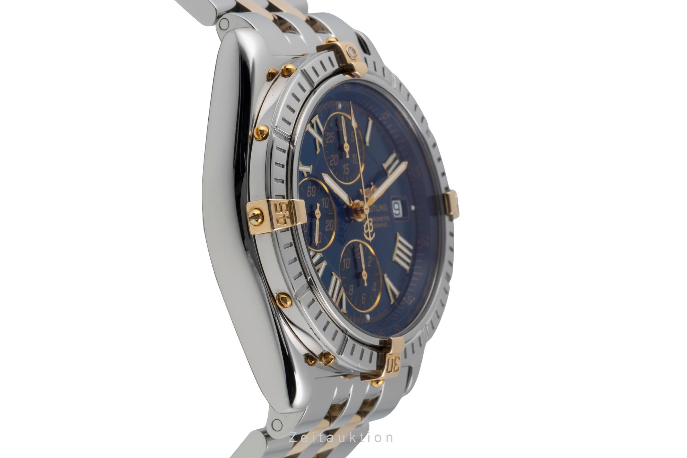 Breitling Crosswind chronographe acier / or  automatique montre pour hommes B13355  [2506237]