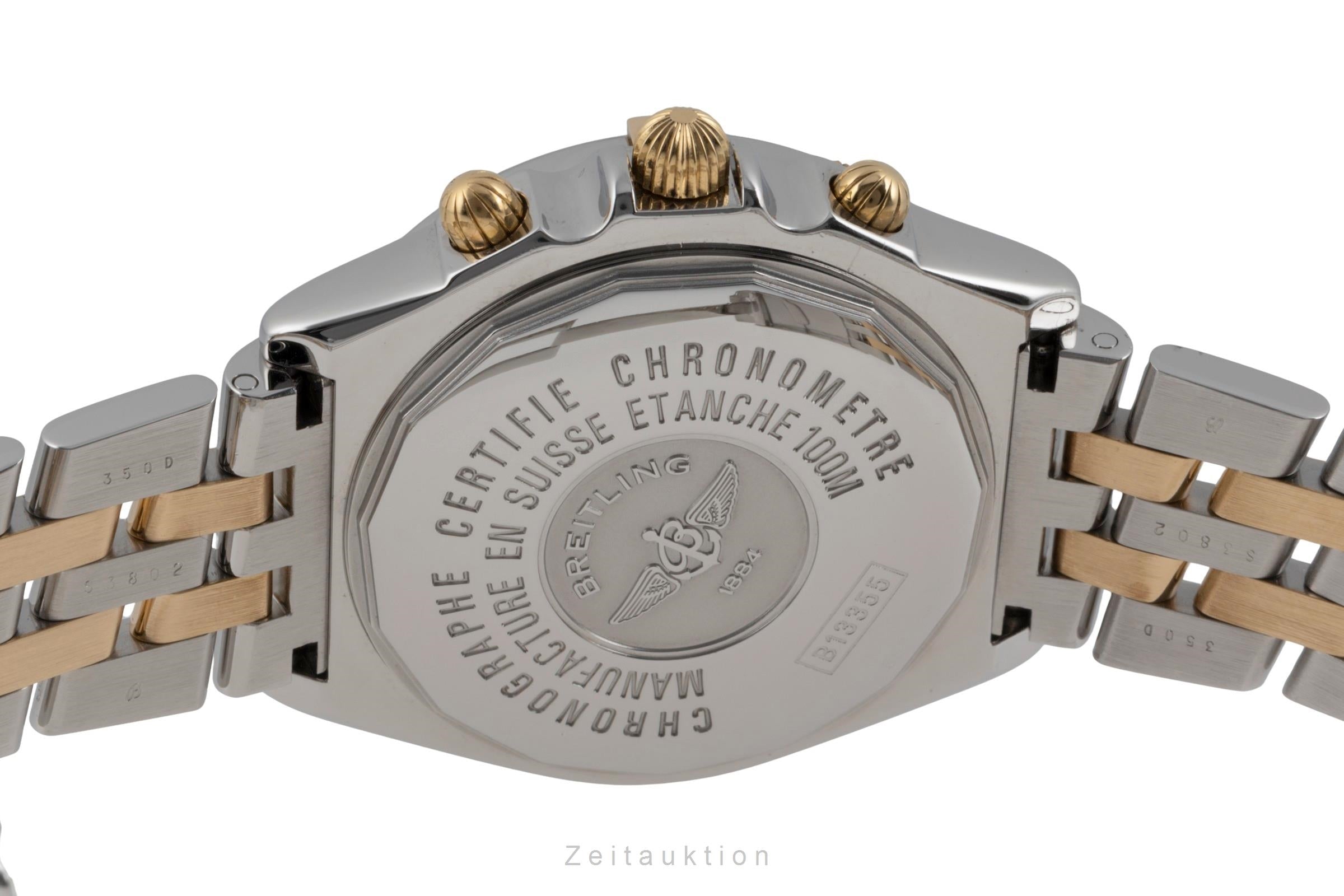 Breitling Crosswind chronographe acier / or  automatique montre pour hommes B13355  [2506237]