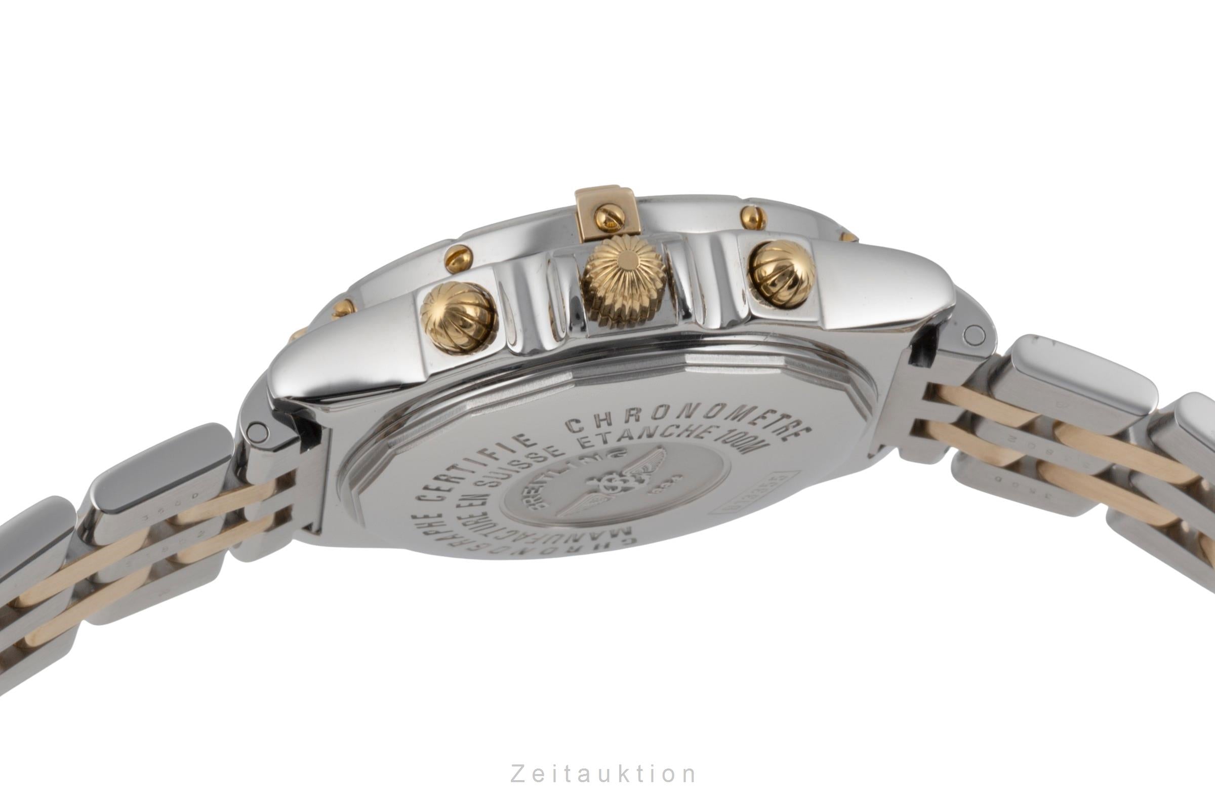 Breitling Crosswind chronographe acier / or  automatique montre pour hommes B13355  [2506237]