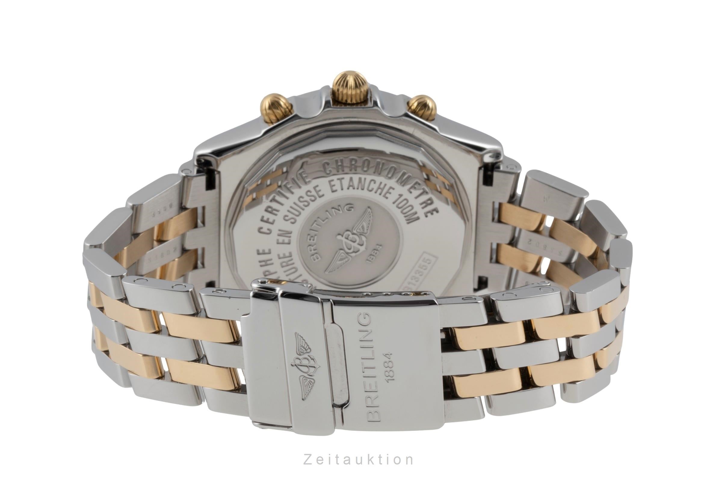 Breitling Crosswind chronographe acier / or  automatique montre pour hommes B13355  [2506237]