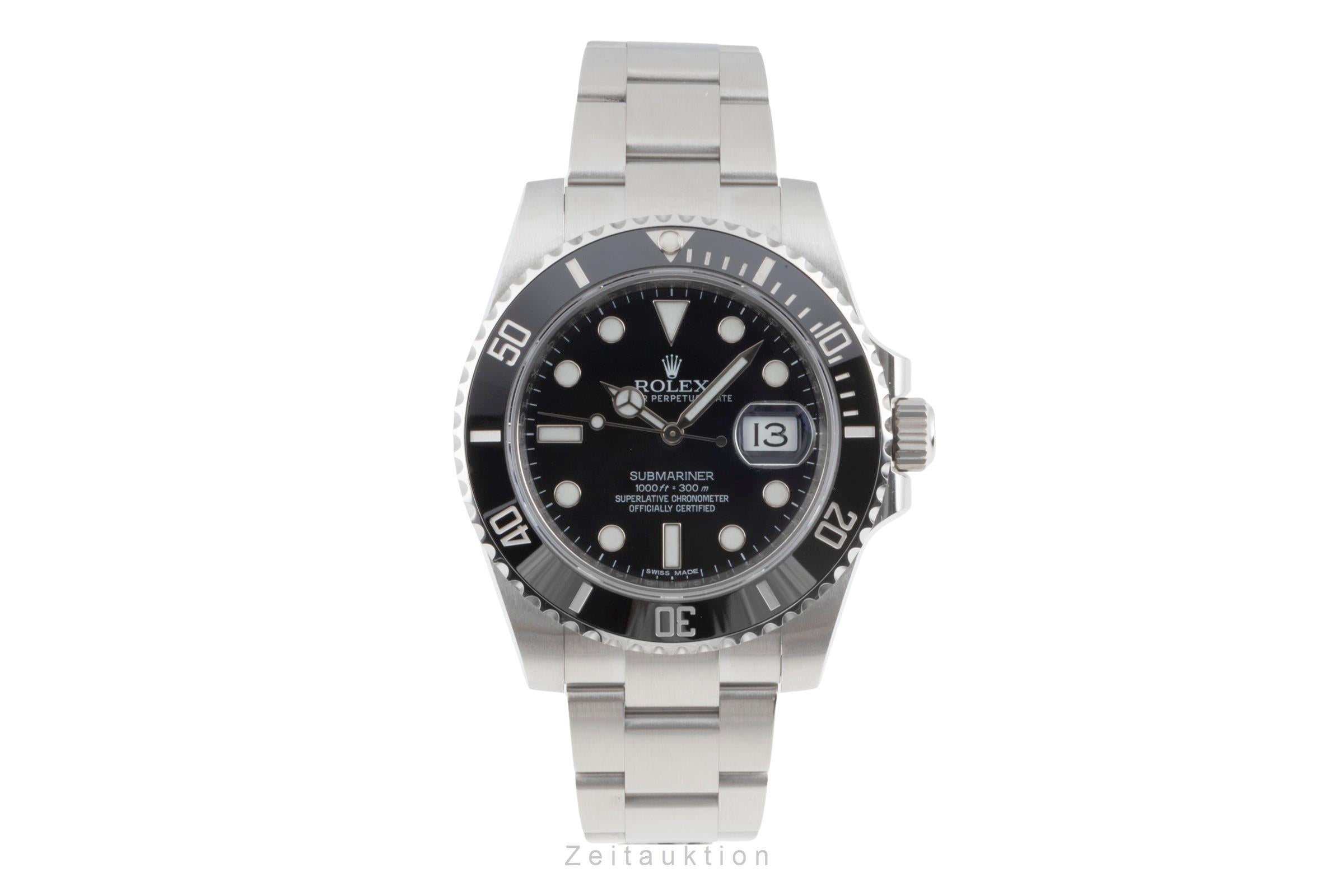 Rolex Submariner acier automatique montre pour hommes 116610LN  [2506240]