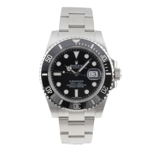 Rolex Submariner acier automatique montre pour hommes 116610LN  [2506240]